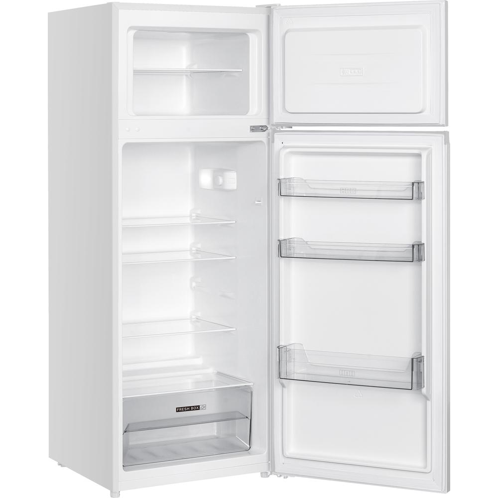 Whirlpool Šaldytuvo / šaldiklio kombinacija Laisvai pastatoma W55T0 412W Balta 2 doors Perspective