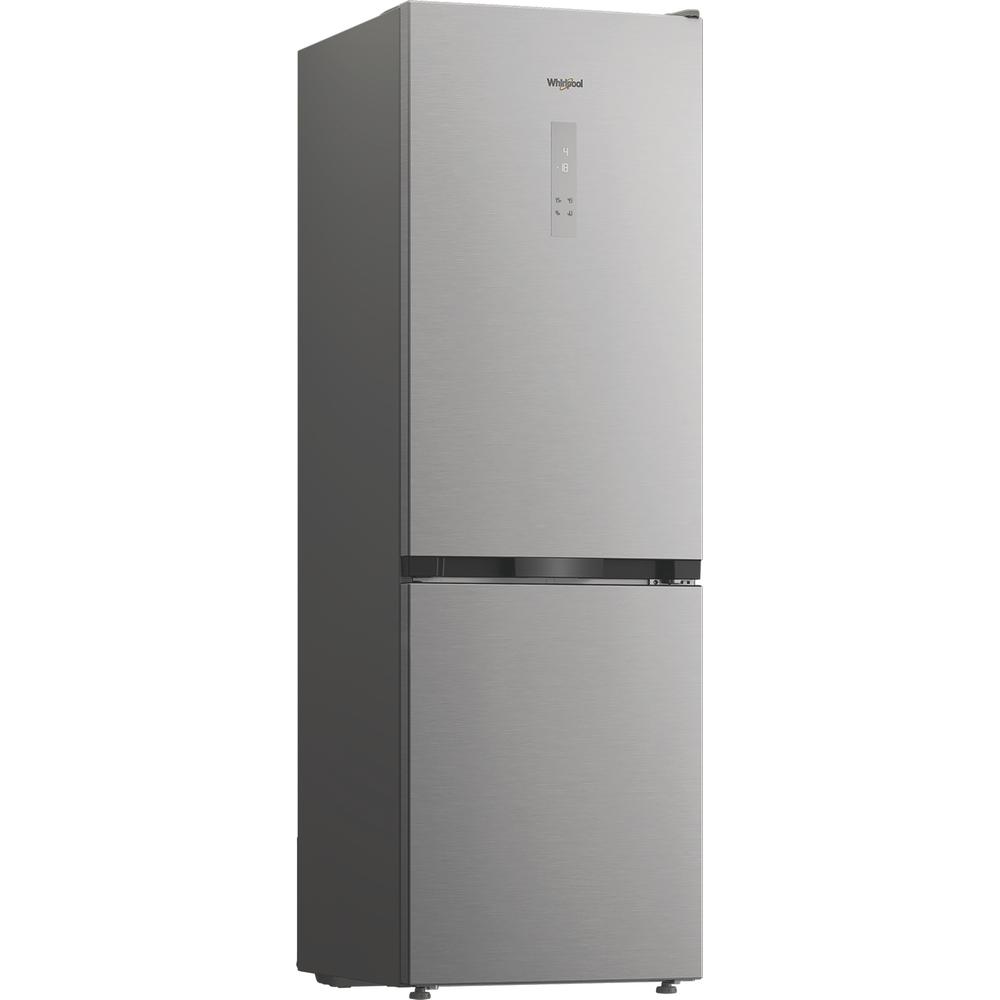 Whirlpool Комбиниран хладилник с камера Свободностоящи WHK 26372 X5EA1 ARC 764 Manhattan Gray 2 врати Perspective