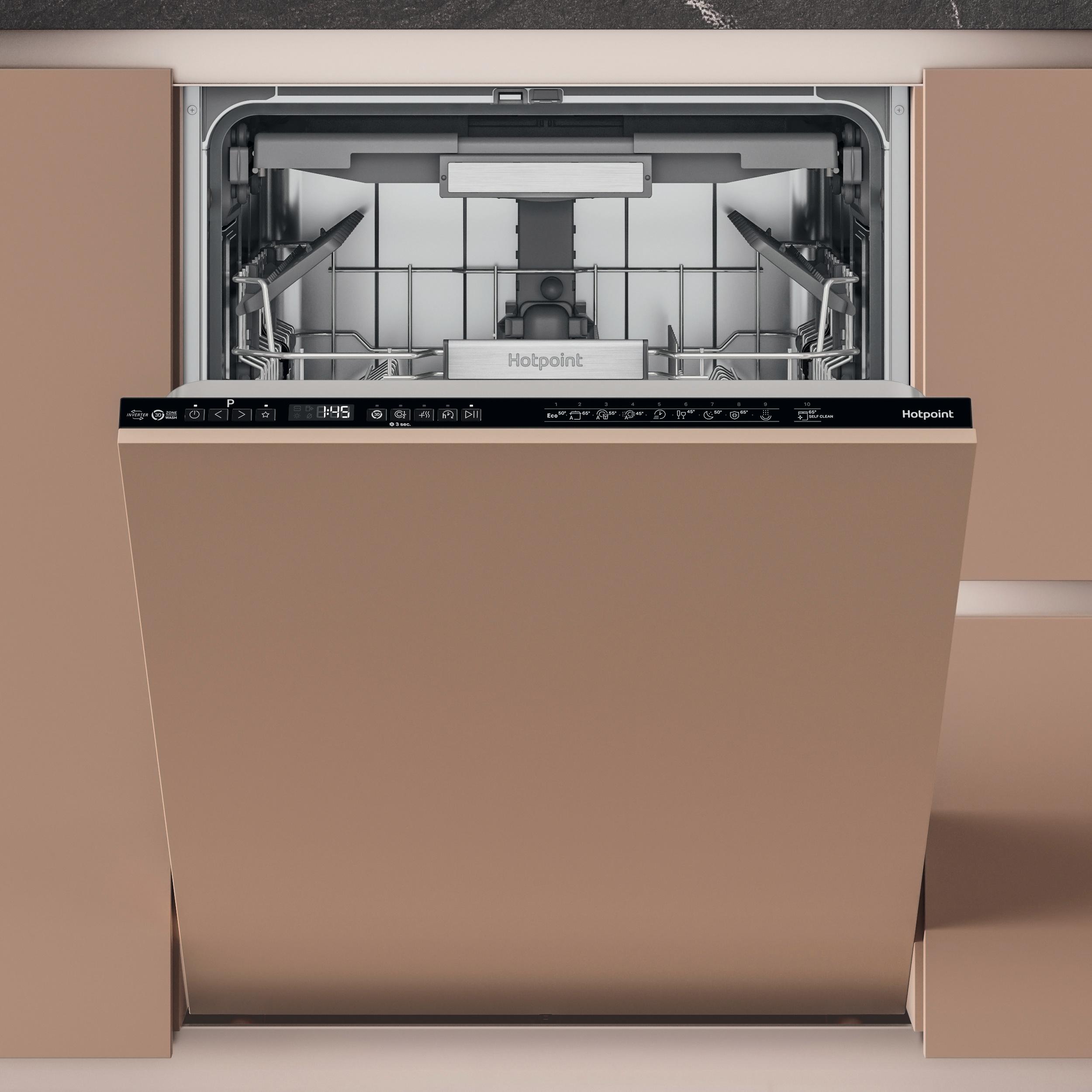 Hotpoint Full Size Built-in MaxiSpace Dishwasher - 15 Place Setting - C Rated - H7I HP42 L UK