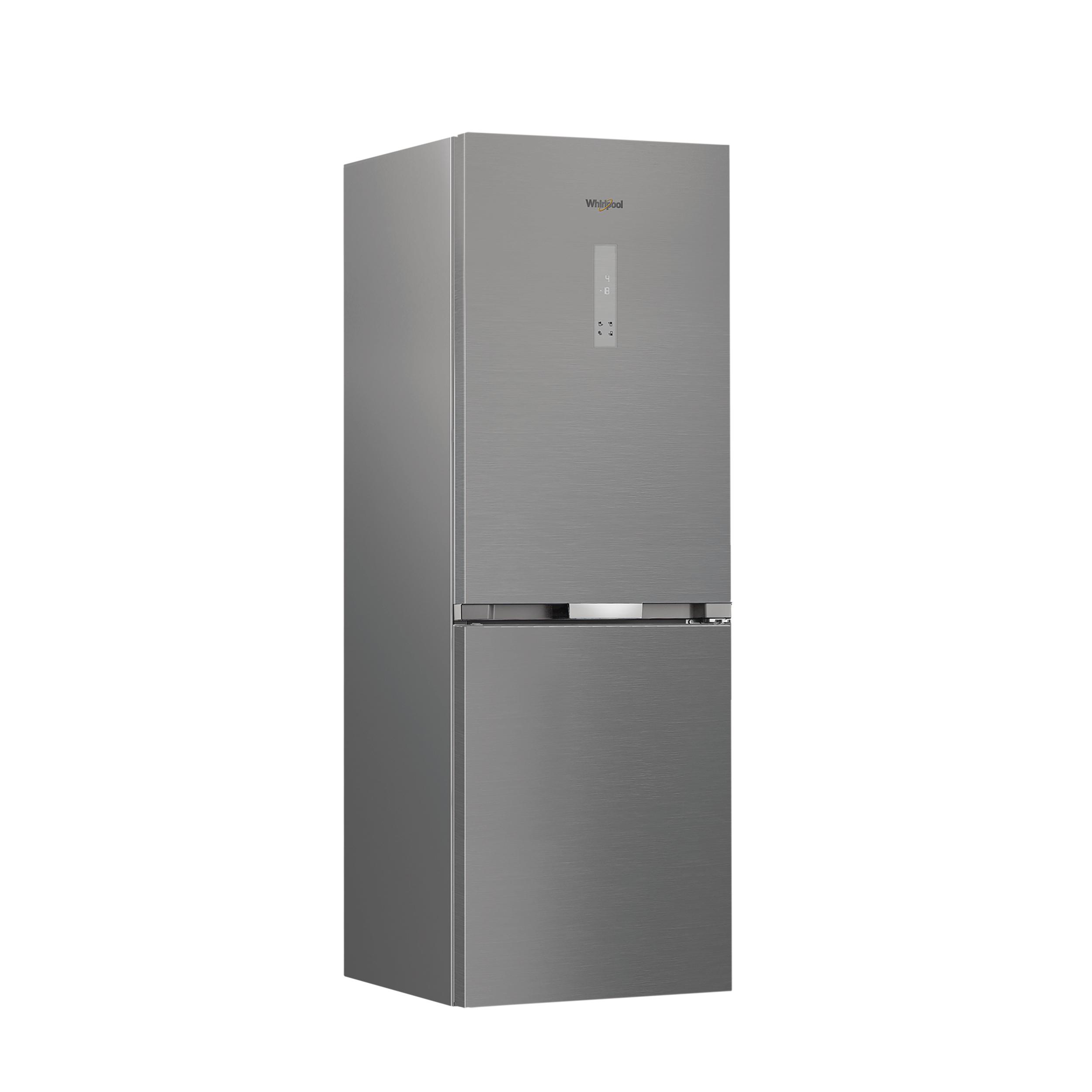 Whirlpool Kombinirani hladnjak Samostojeći WHK 26362 XP4E New Silver – ARC 1035 2 doors Perspective