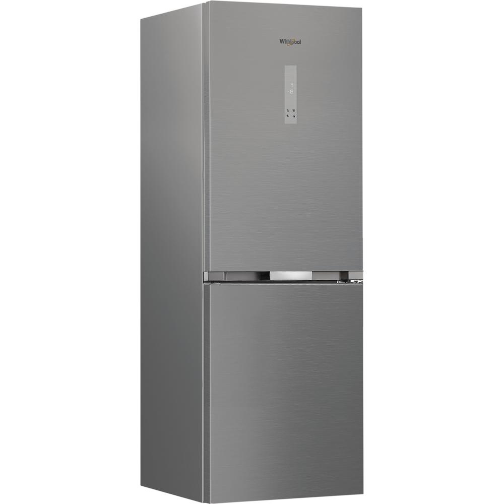 Whirlpool Kombinētais ledusskapis/saldētava Brīvi stāvošs WHK 26362 XP4E New Silver – ARC 1035 2 doors Perspective