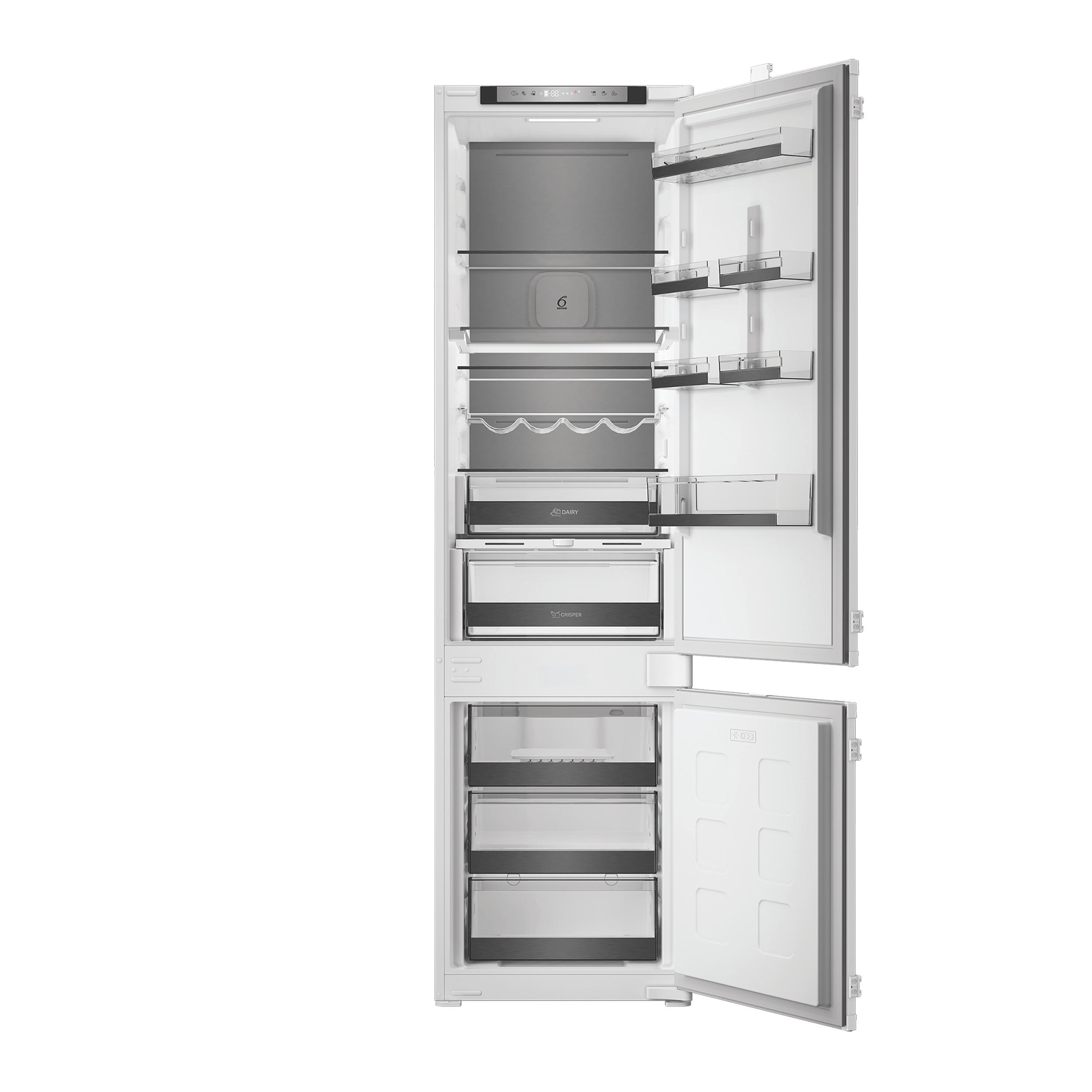 Whirlpool Hűtő/fagyasztó kombináció Beépíthető WHK2 5324 B7E White - ARC P1 2 doors Frontal open