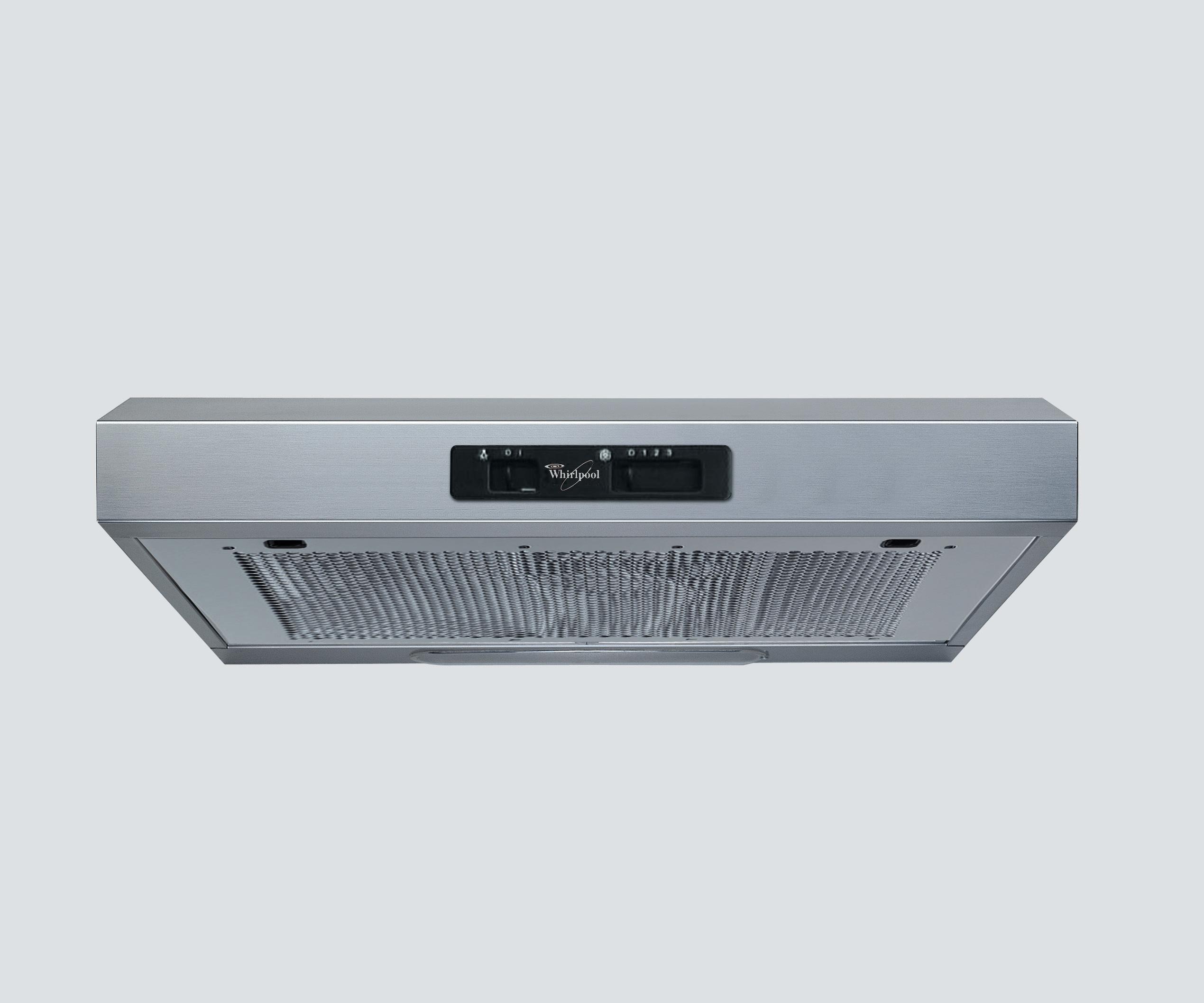 Whirlpool wall mounted cooker hood - WSLK 65 LS X