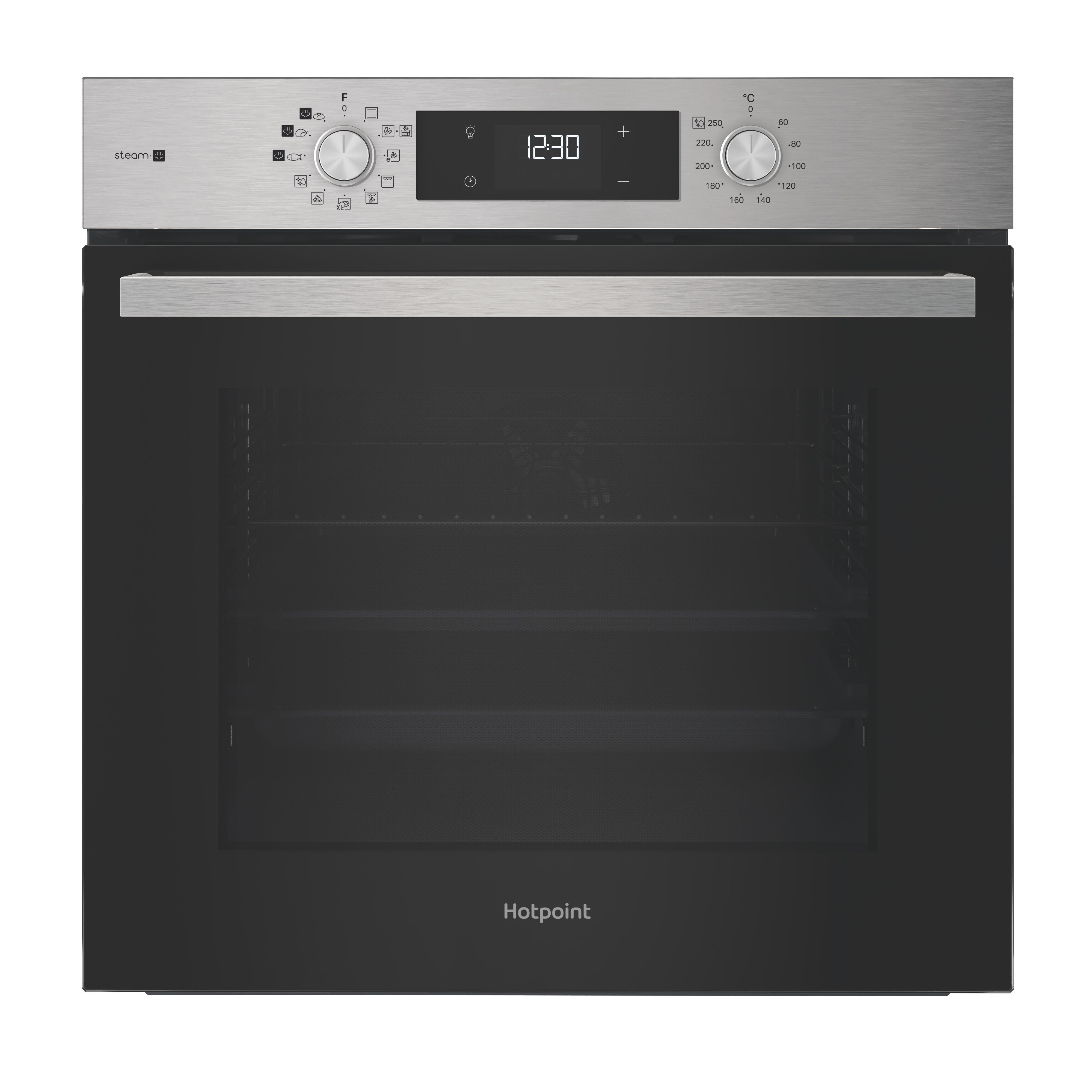 Horno eléctrico de integración Hotpoint: Color inox, Autolimpieza