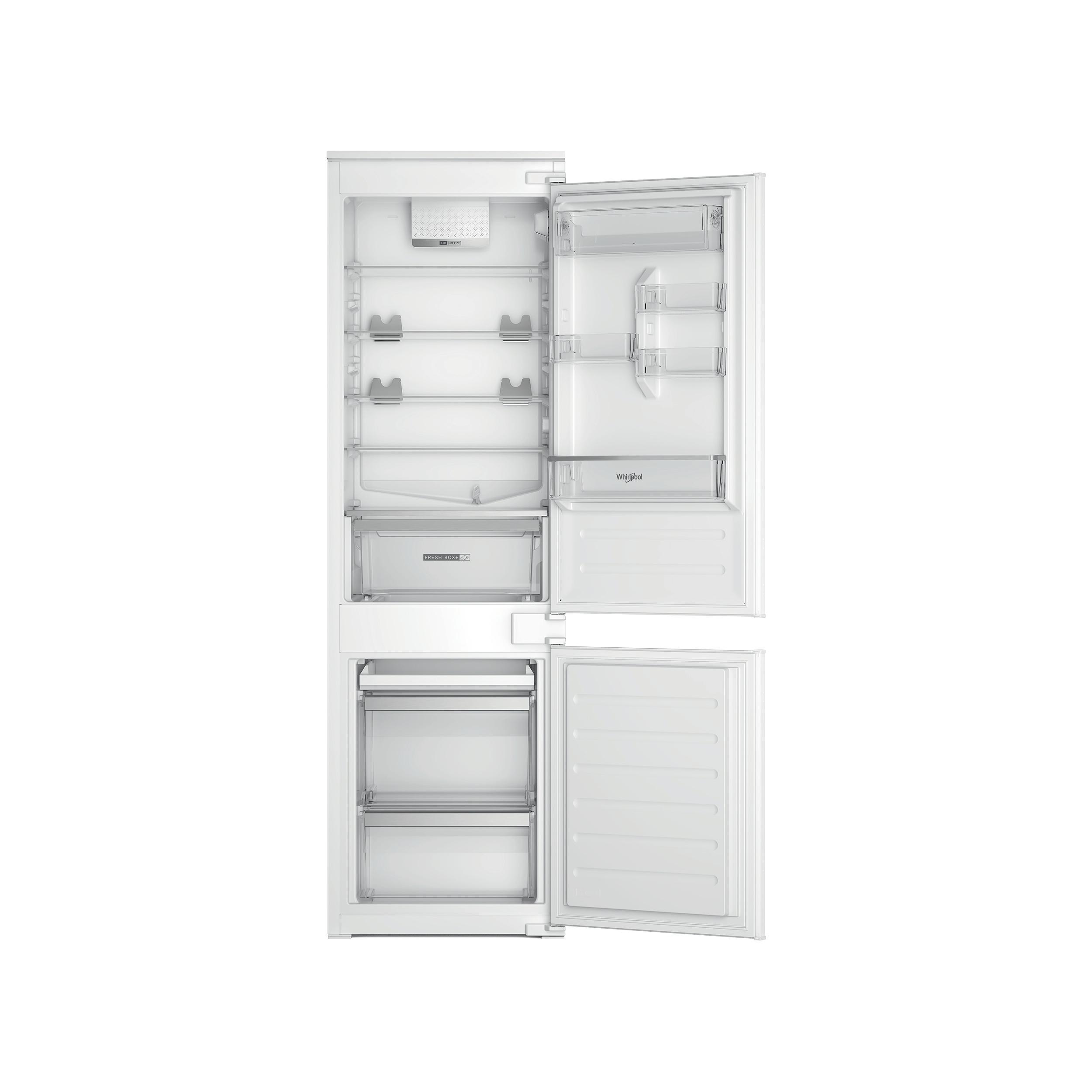 Whirlpool Kombinovaná chladnička s mrazničkou Vestavné WHC18D011C2 Bílá 2 doors Frontal open