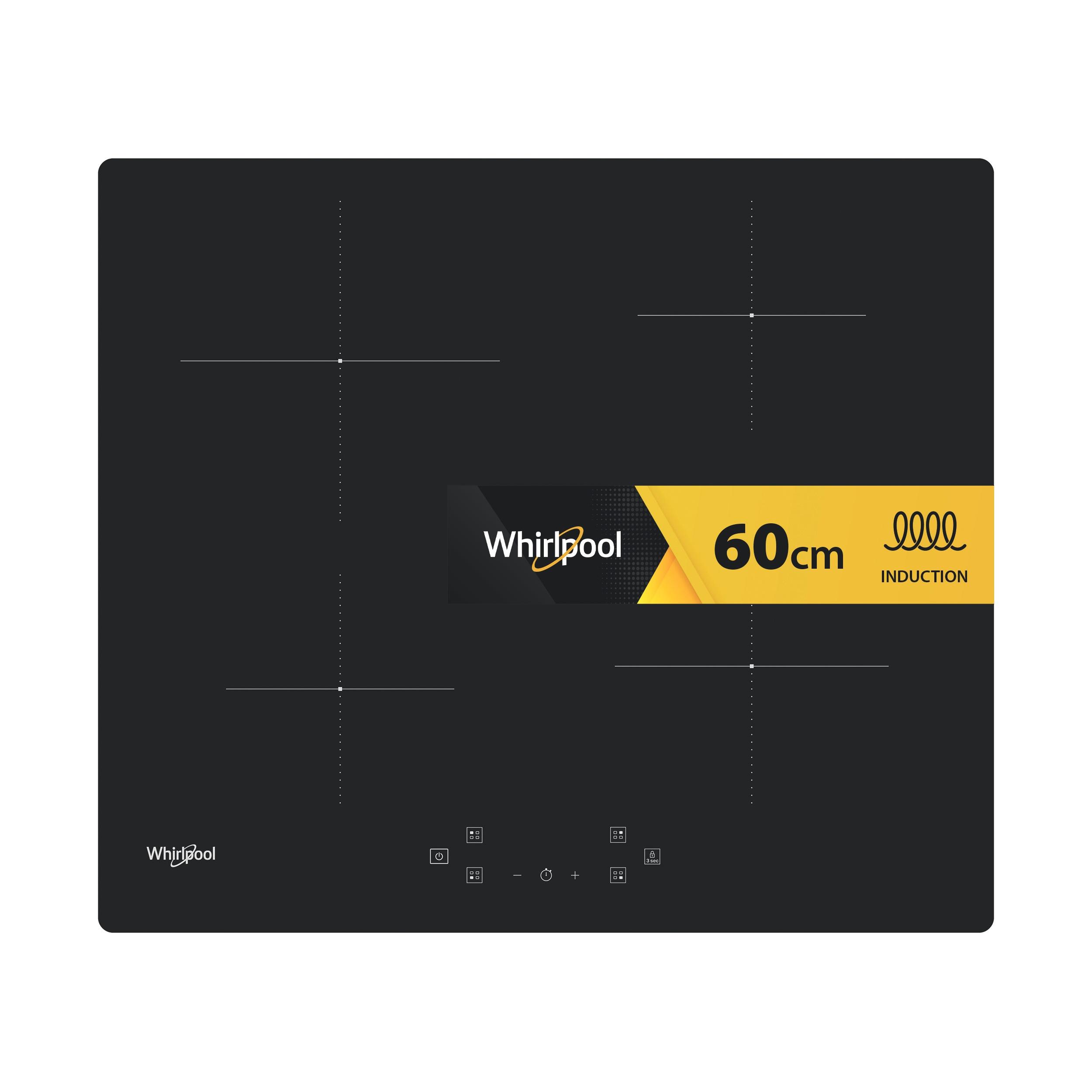 Whirlpool Varná doska WS Q4860 NE Čierna Induction vitroceramic Frontal