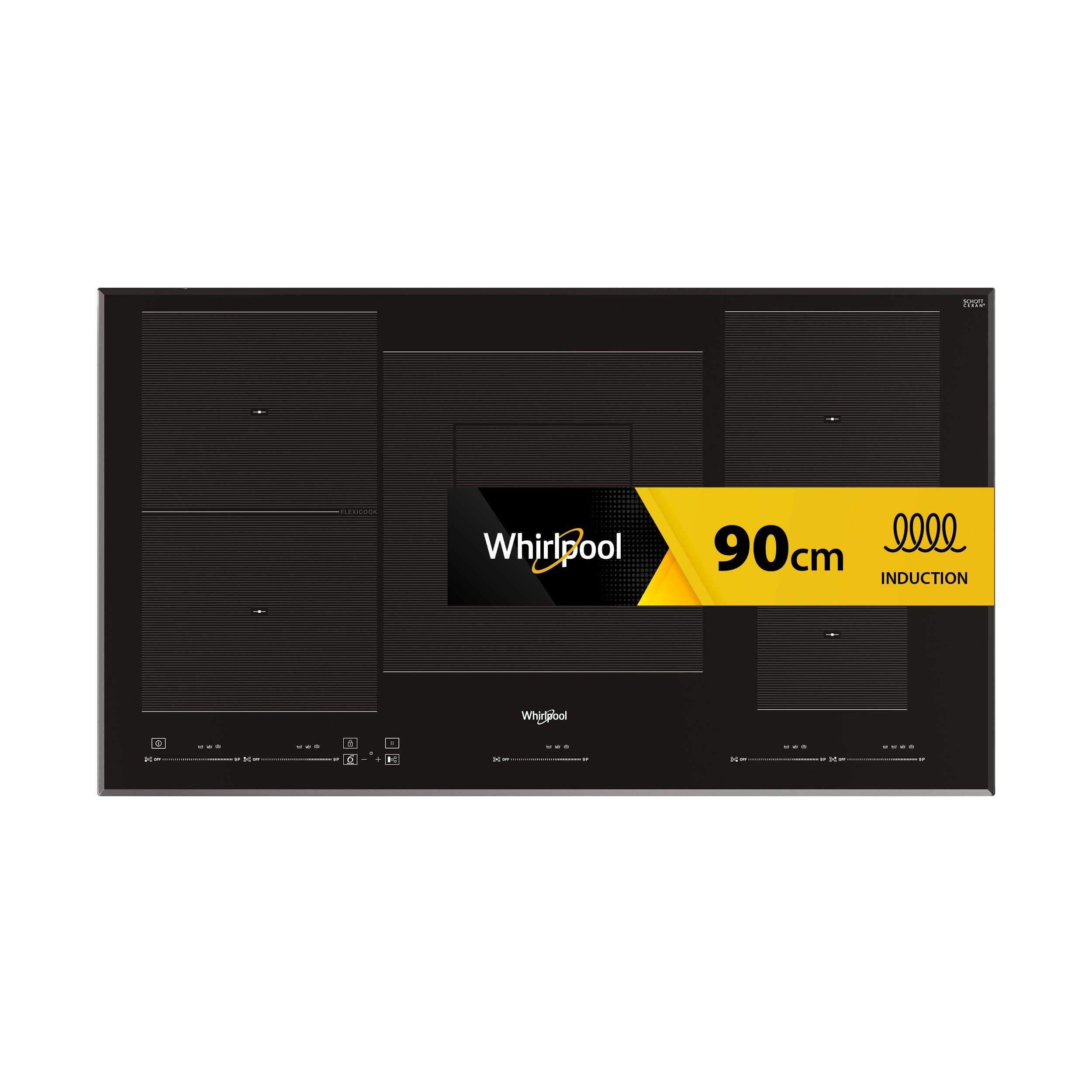Whirlpool indukcijska steklokeramična kuhalna plošča - WT 1090 BA
