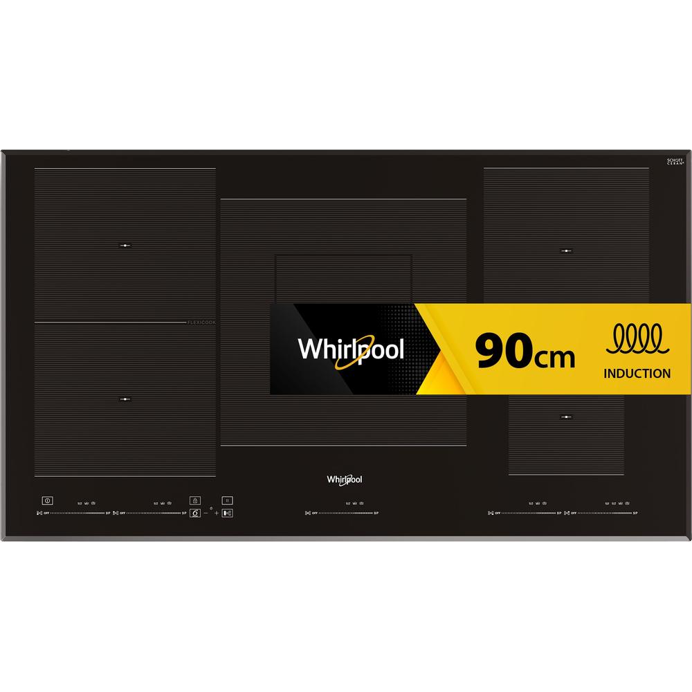 Whirlpool Plīts virsma WT 1090 BA Melns Induction vitroceramic Frontal