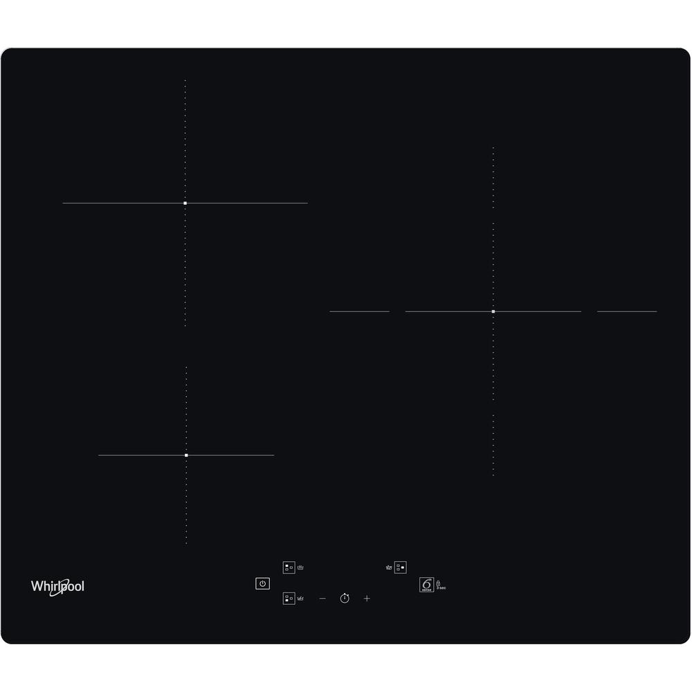 Whirlpool Печка WS Q5760 NE Черен Induction vitroceramic Frontal