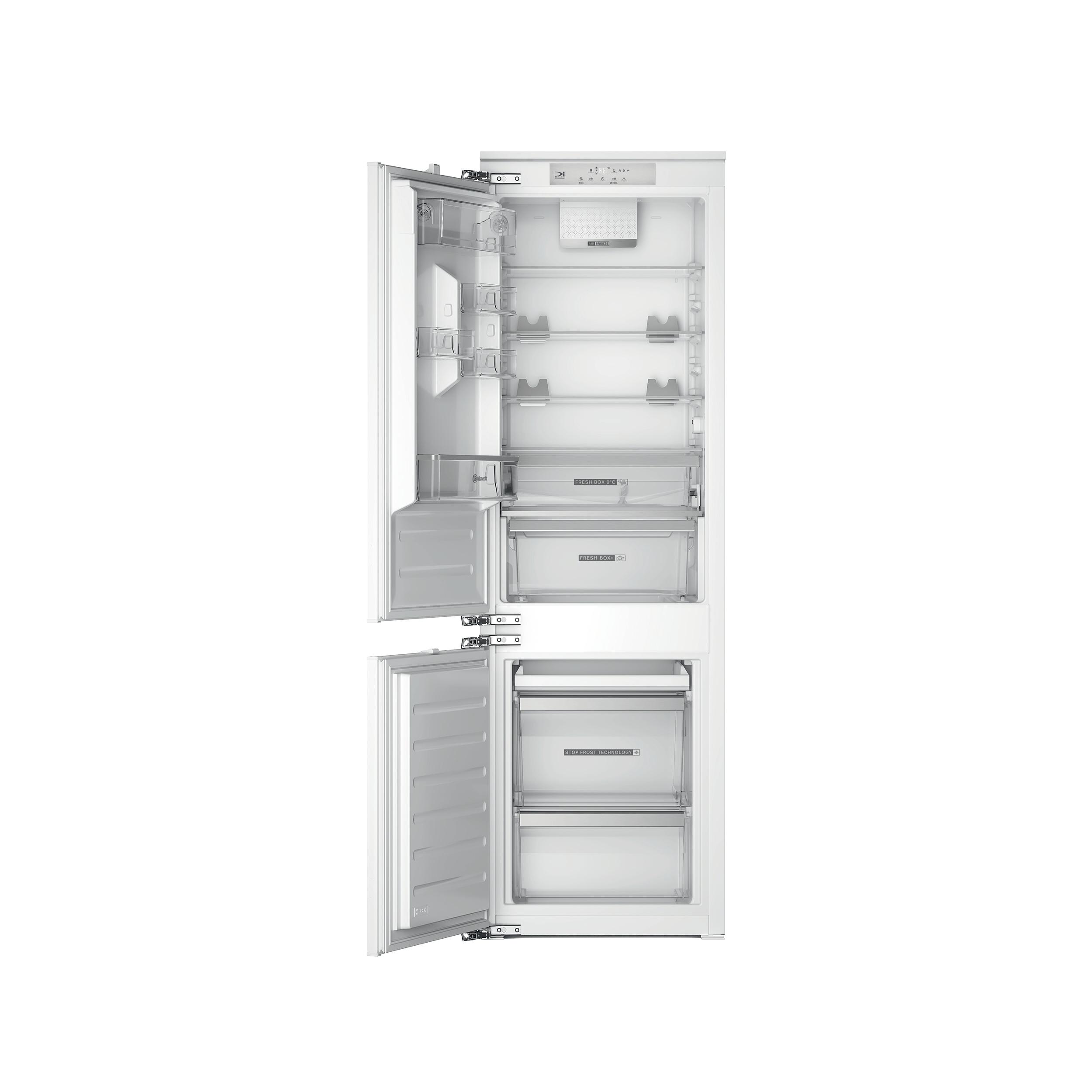 Bauknecht Frigorifero combinato Apparechio incasso BKC18D013C2 SF LH Bianco 2 porte Frontal open