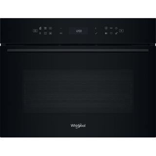 Whirlpool Four à micro-ondes Encastrable WCW7O7HTSB Noir Électronique 53 Micro-ondes combiné 950 Frontal