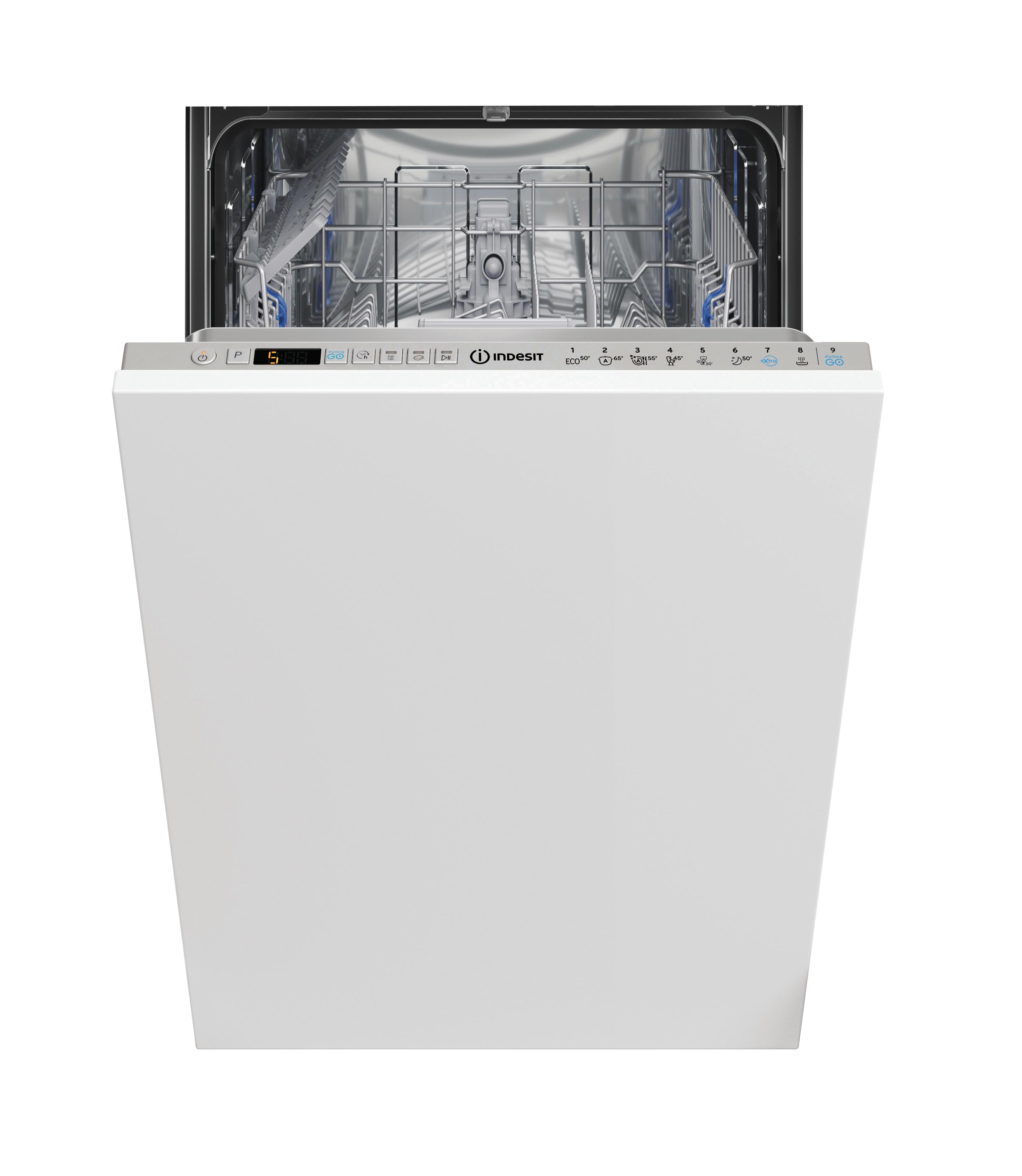 Indesit Πλυντήριο πιάτων Εντοιχιζόμενο DSIO 3M24 C S Full-integrated Ε Frontal