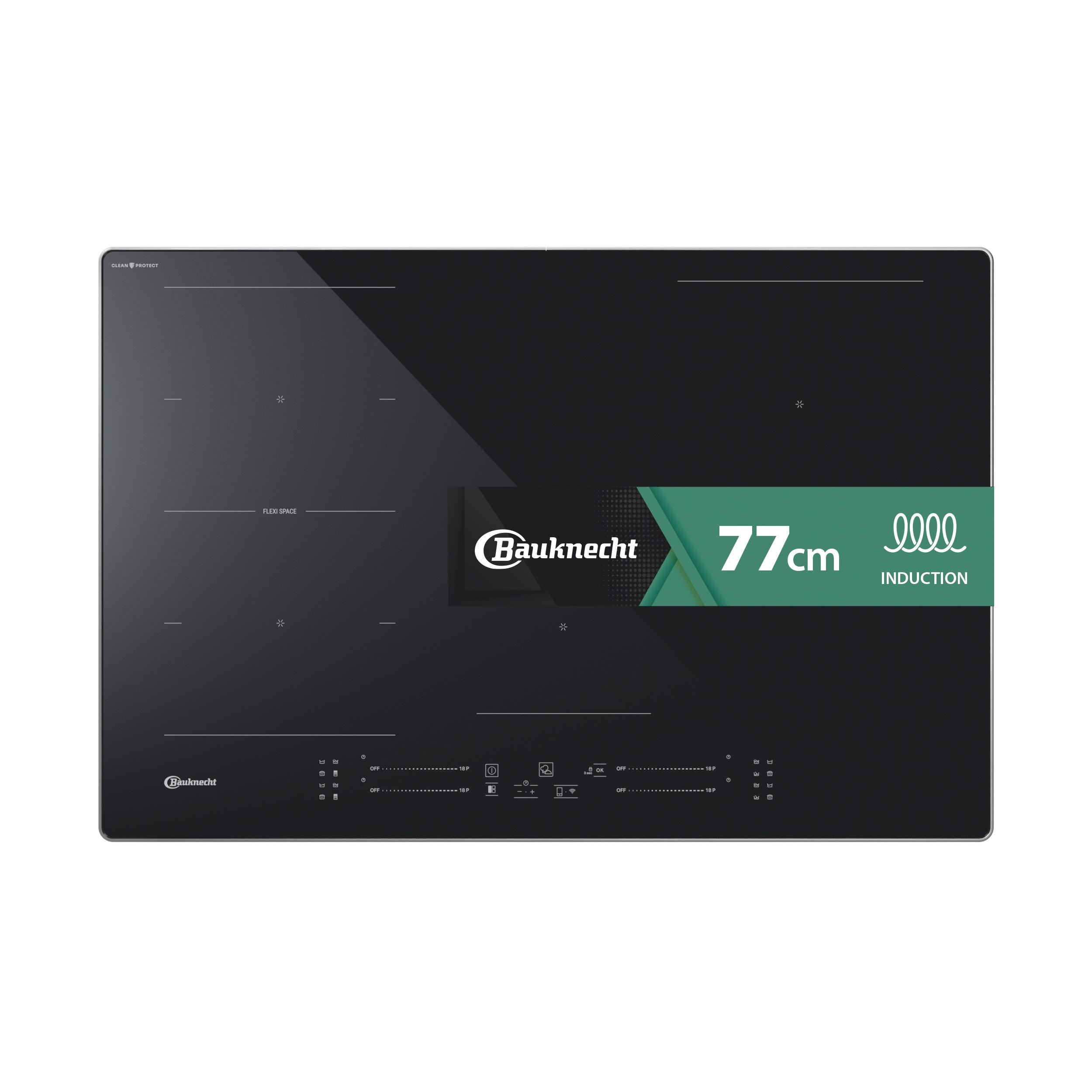 Bauknecht Kogeplade BS 2677F CPAL Black Induction vitroceramic Hero image
