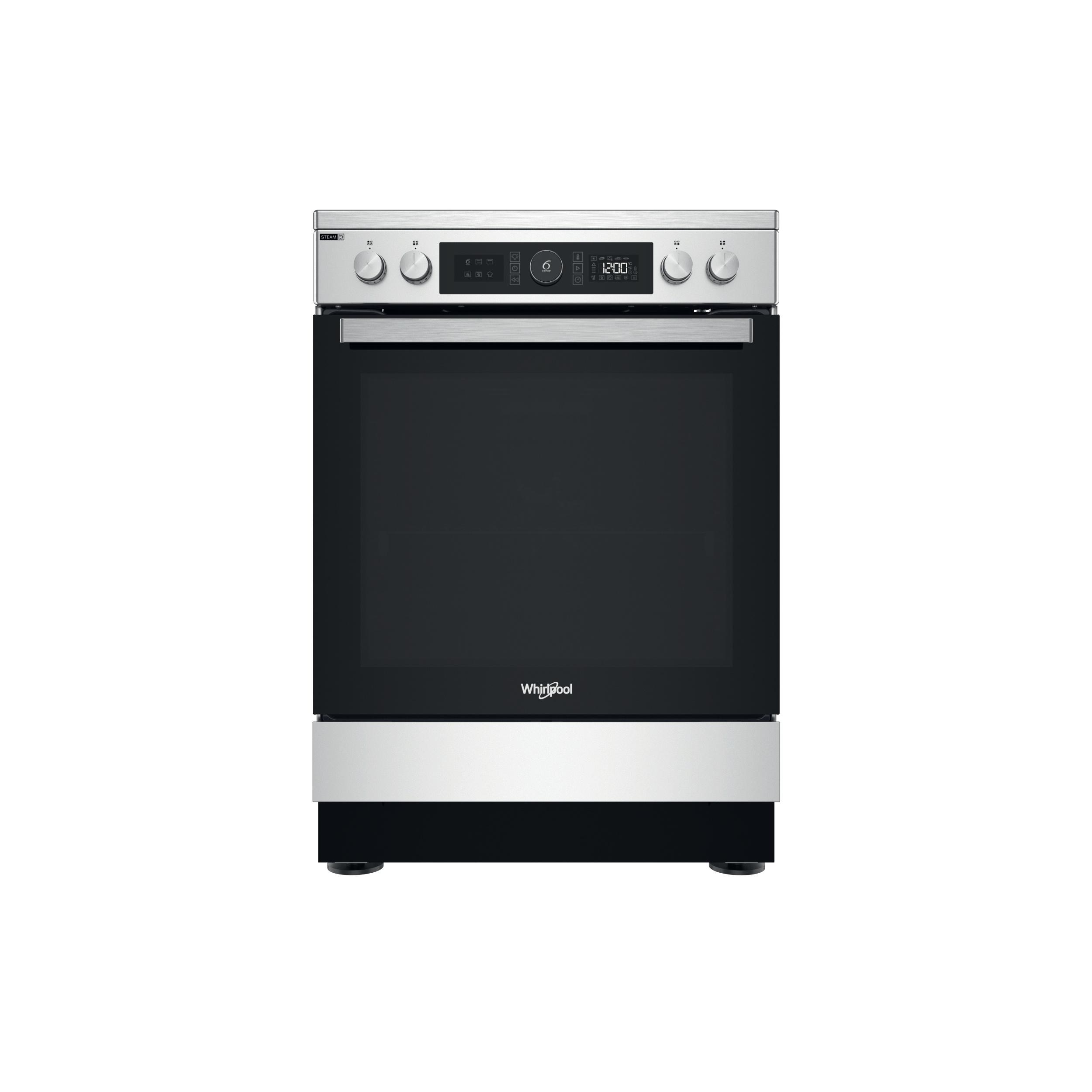 Whirlpool Tűzhely WS68G8ACXT/E Inox Gáz Frontal