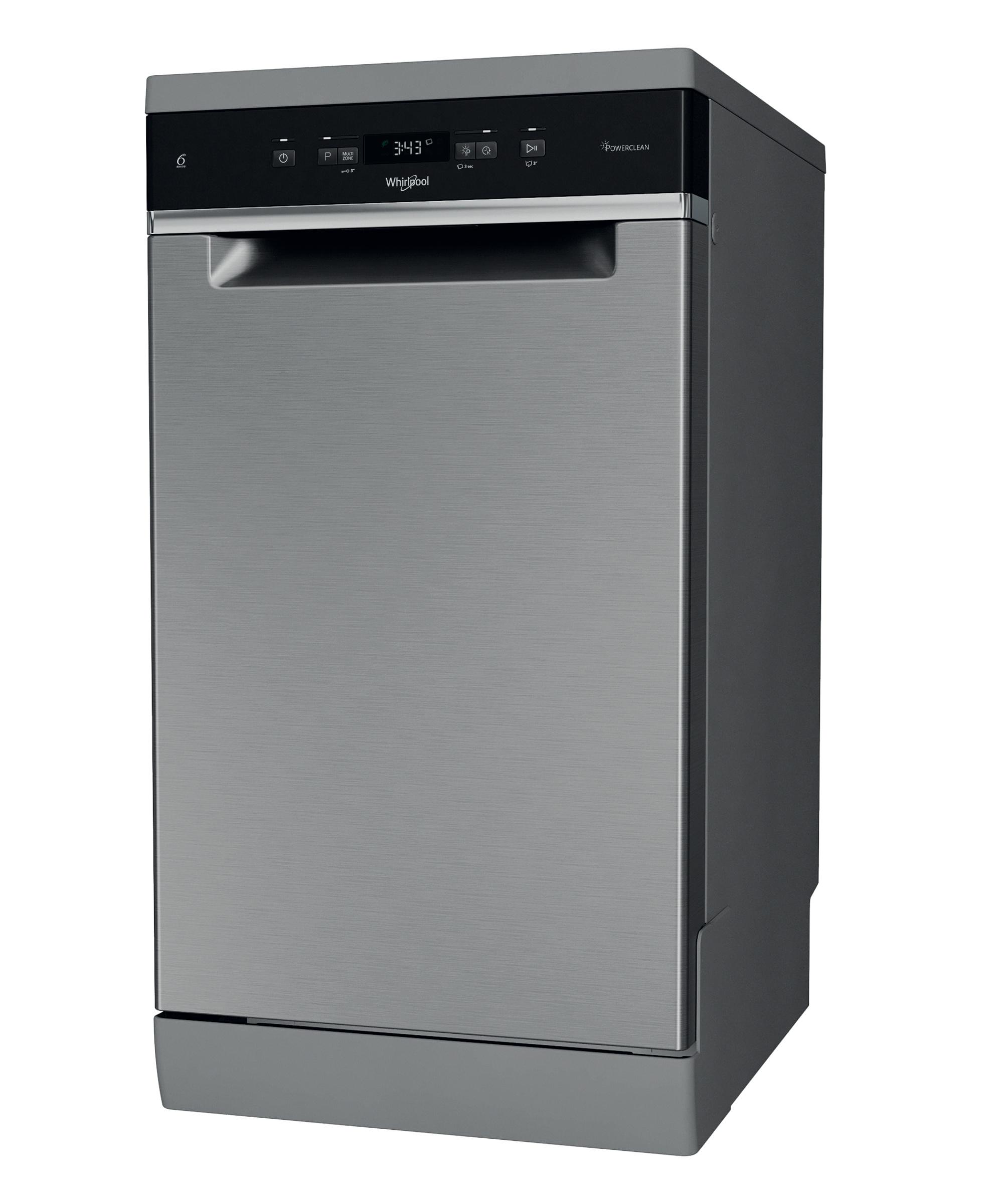 Whirlpool Myčka nádobí Volně stojící WH6FC11BS7A0X Volně stojící C Perspective