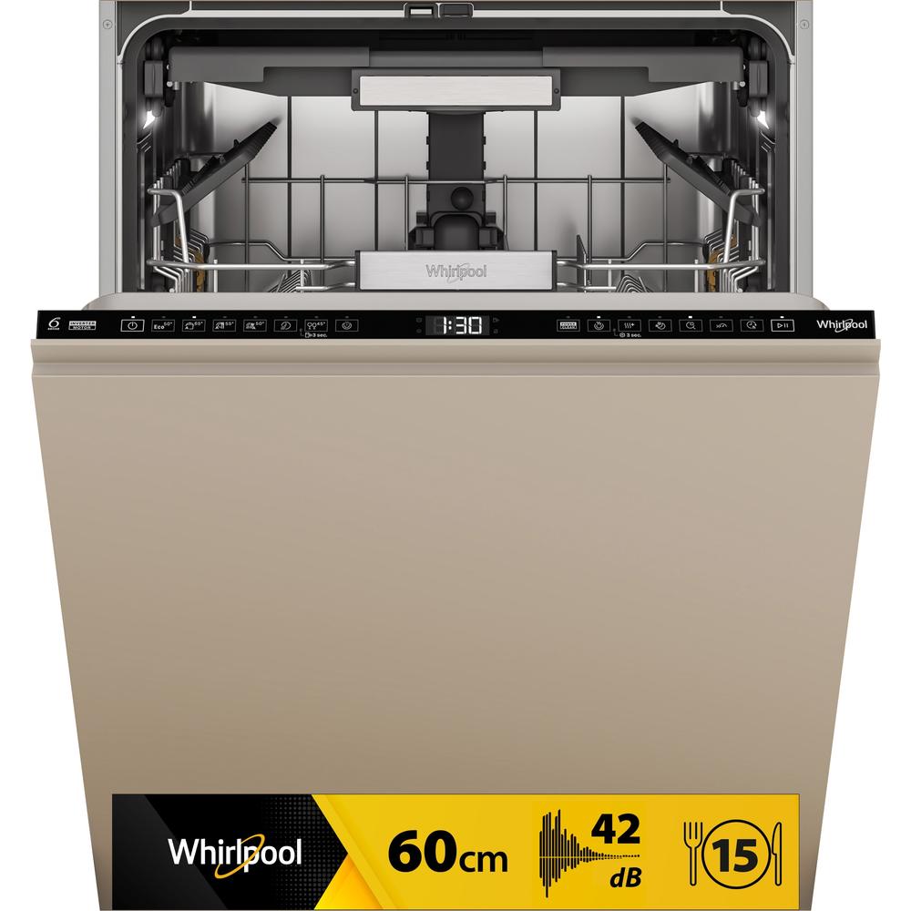 Whirlpool Dishwasher Vgradni W7I HF60 TU Povsem vgrajen A Frontal