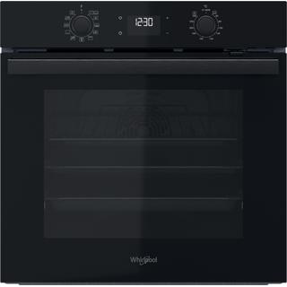 Електрическа фурна за вграждане Whirlpool: черен цвят, самопочистваща се - OMR58HU1B