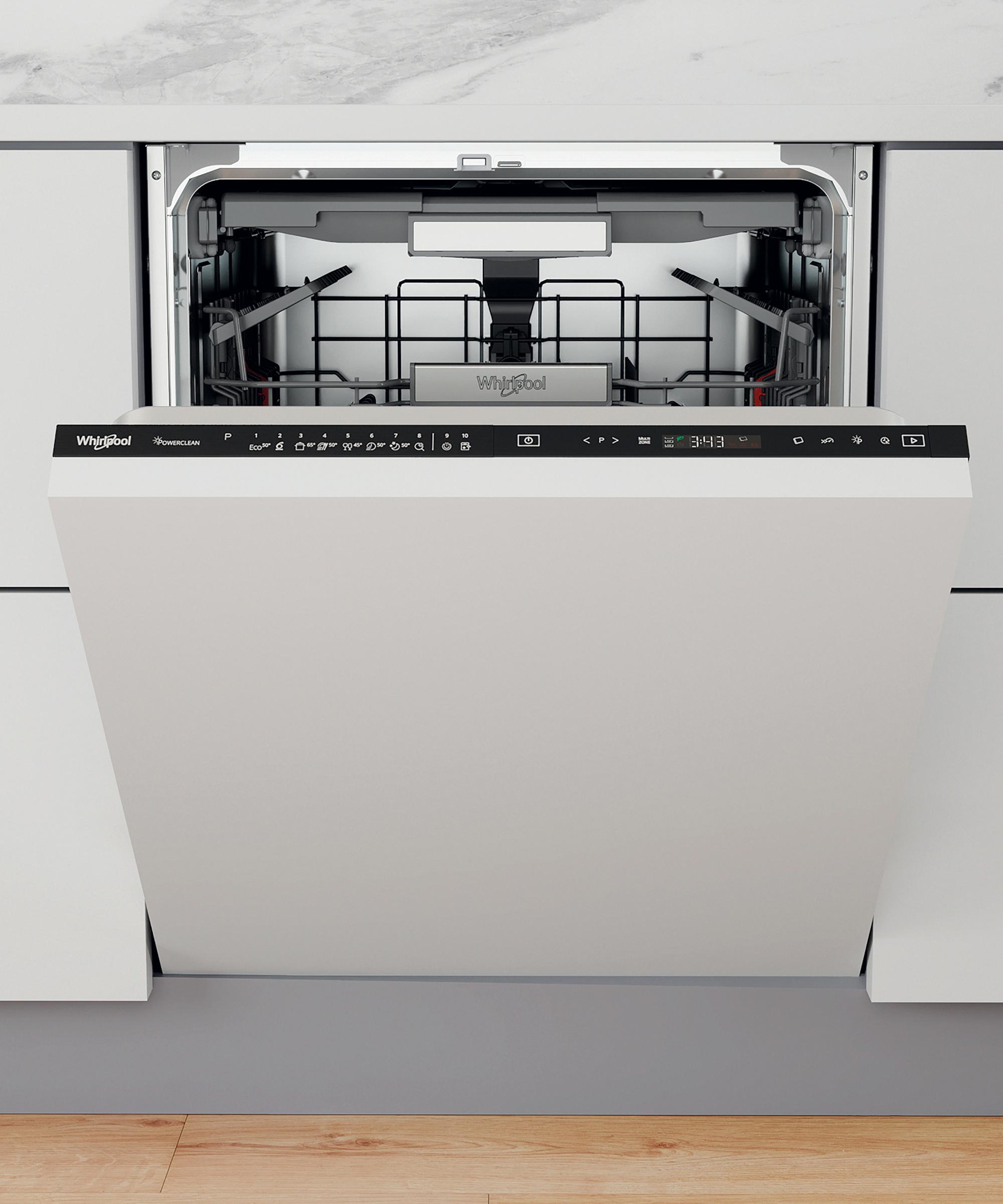 Whirlpool Mosogatógép Beépíthető WIP 4O33N PLE S Full-integrated D Frontal