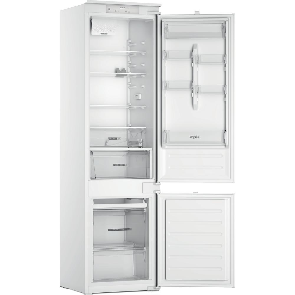 Whirlpool Kombinirani hladilnik Vgradni WNBB20SC22R Dvojna pečica 2 doors Perspective open