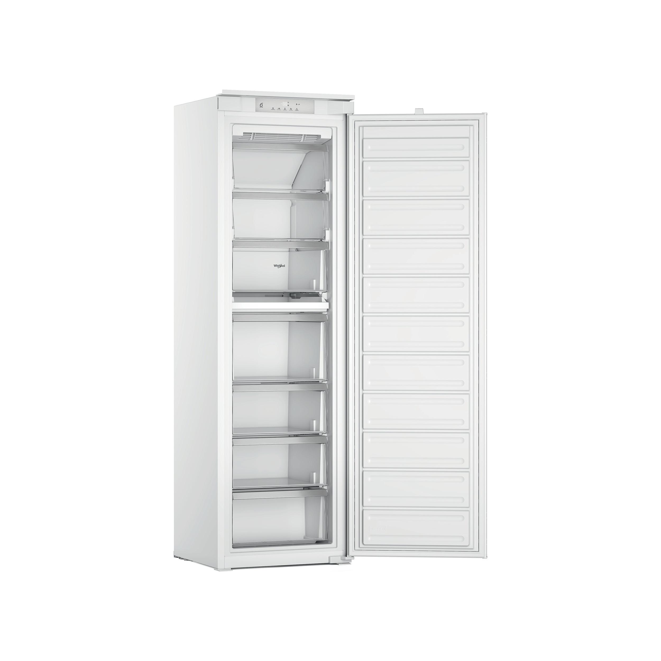 Whirlpool Fagyasztó Beépíthető WHSD18F013C2 P Fehér Frontal open