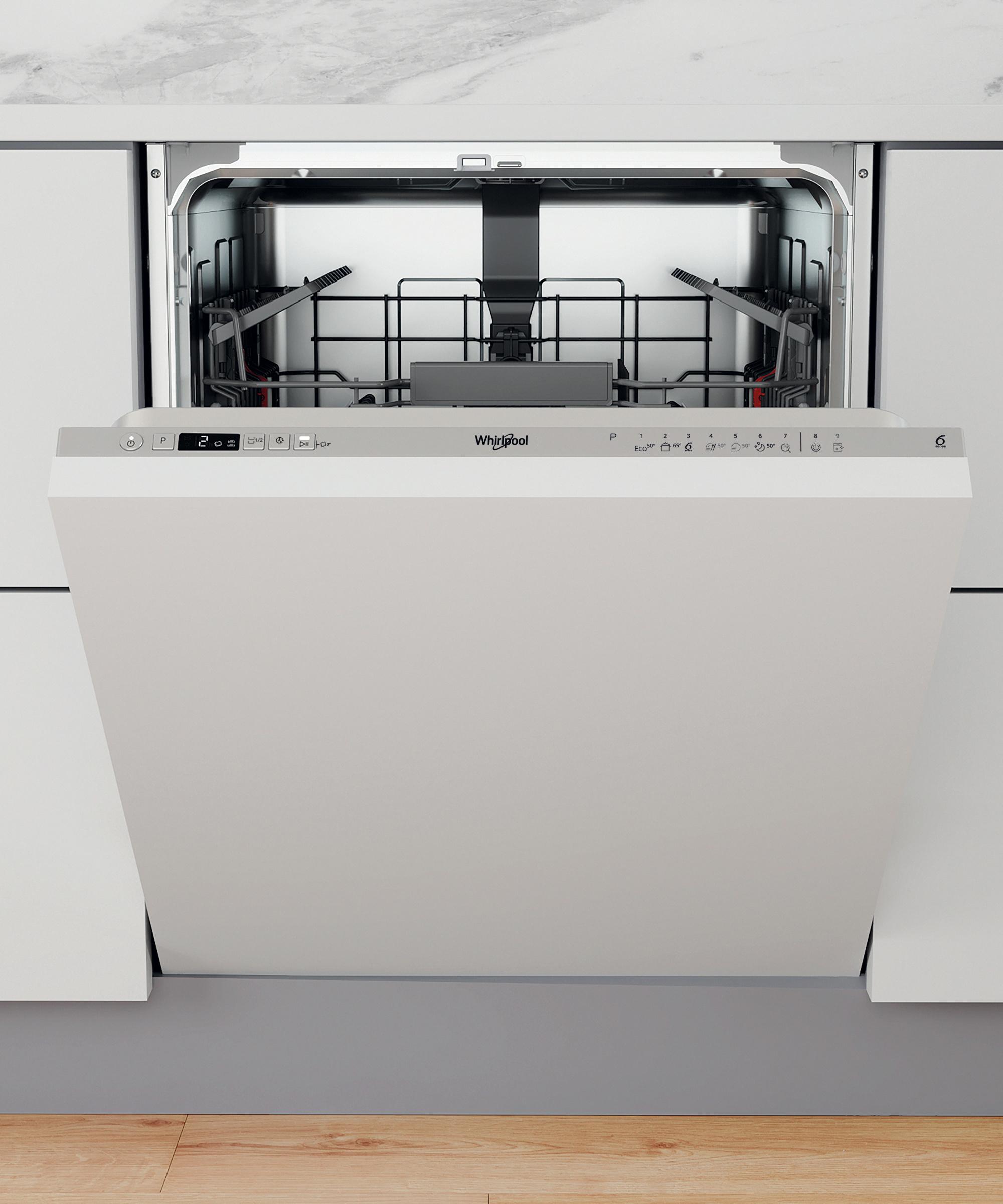 Whirlpool Dishwasher Built-in W2I HD524  UK Full-integrated E Frontal