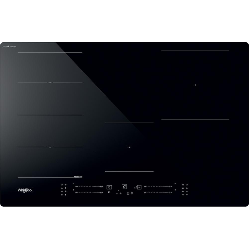 Whirlpool Plīts virsma WF S7977 CPNE Melns Induction vitroceramic Frontal