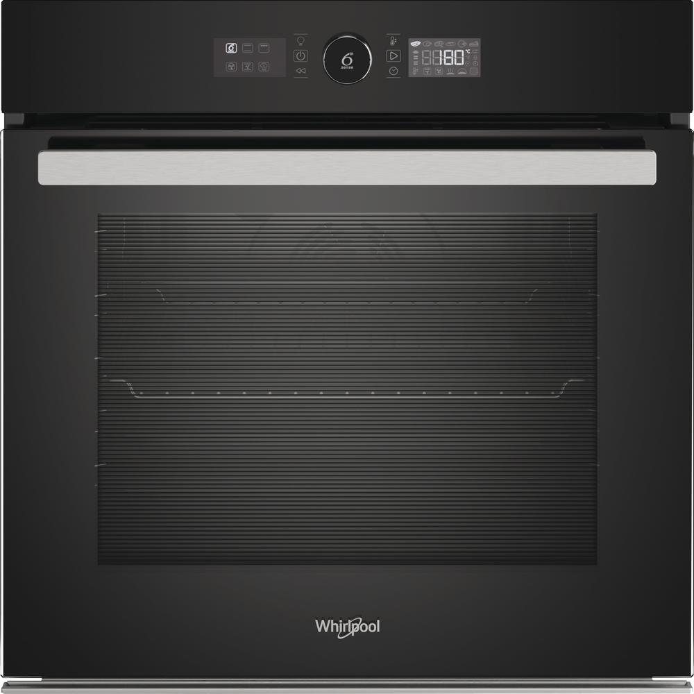 Whirlpool Einbauherd/Backofen Einbaugerät WOIN4 8IP1S BL Elektro A+ Frontal