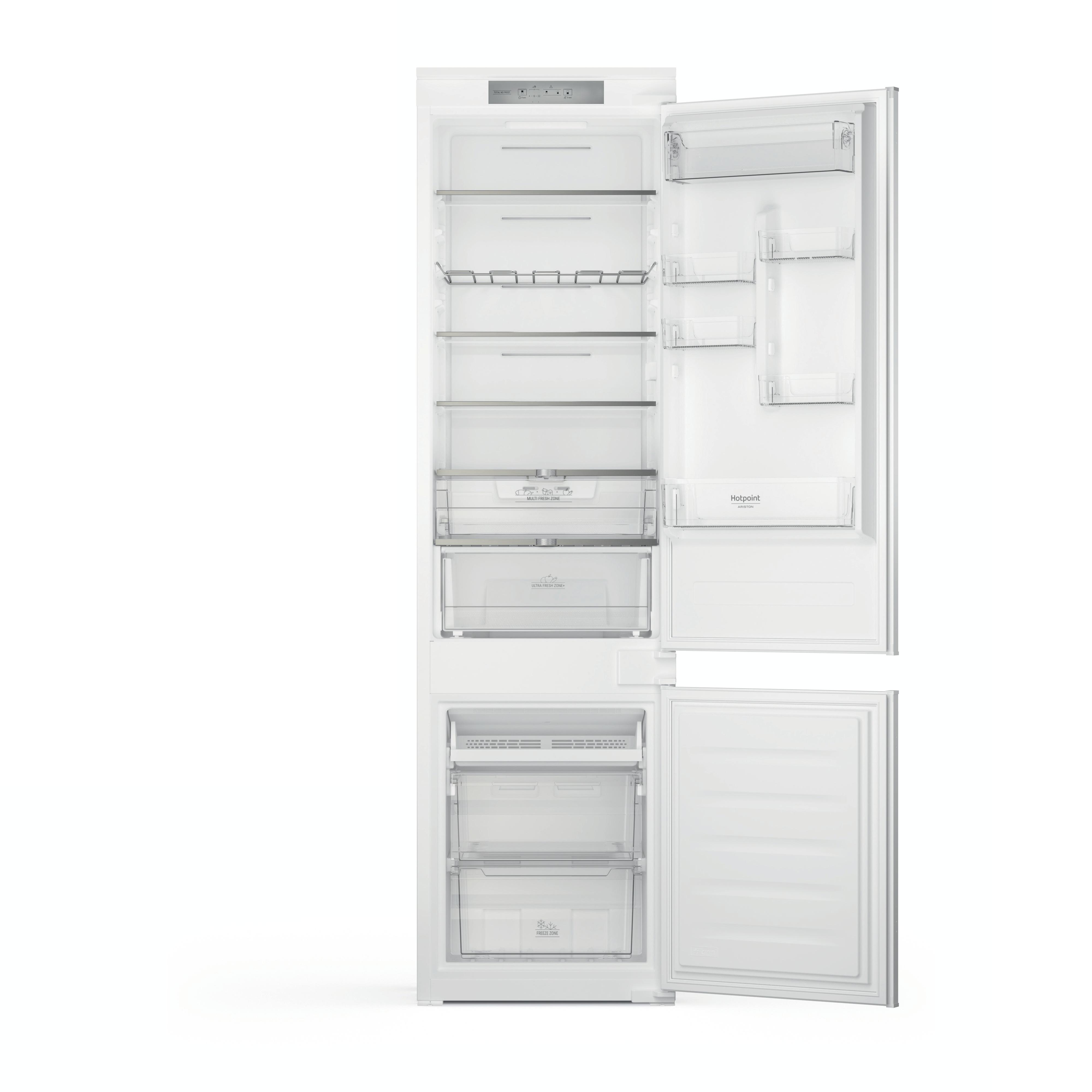 Hotpoint_Ariston Chłodziarka/zamrażarka Zabudowa HAC20 T323 Biały Dwudrzwiow(y)a Frontal open