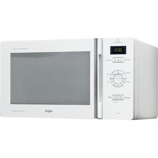 Whirlpool Microondas Libre instalación MCP 346 WH Blanco Electrónico 25 MW + Función Grill 800 Perspective