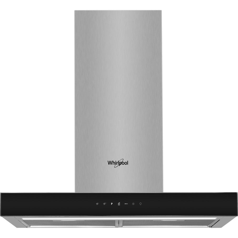 Whirlpool Απορροφητήρας Εντοιχιζόμενο WHBS 62F LT K/1 Μαύρο Wall-mounted Ηλεκτρονικός Frontal