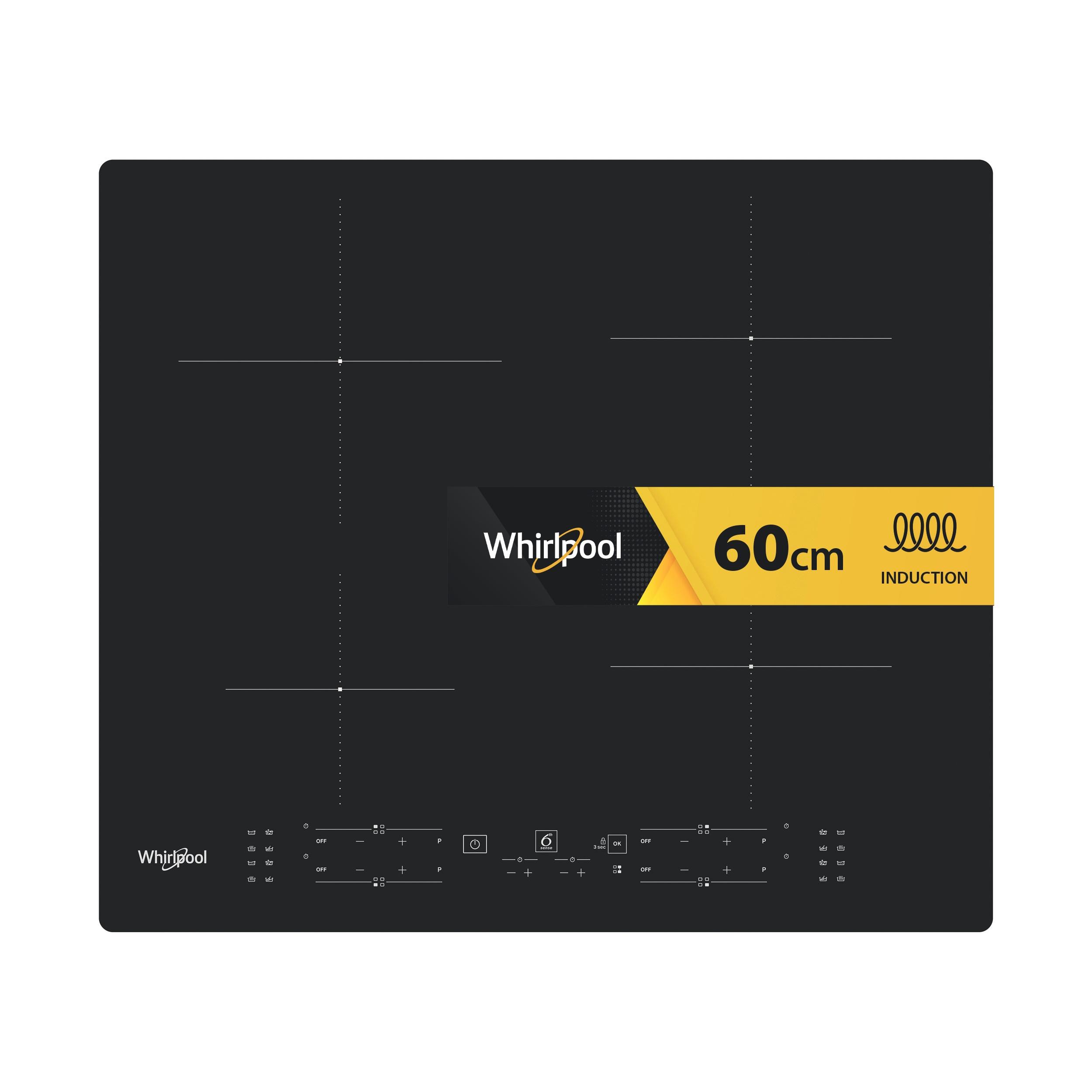 Whirlpool Encimera WB B8360 NE Negro Induction vitroceramic Hero image