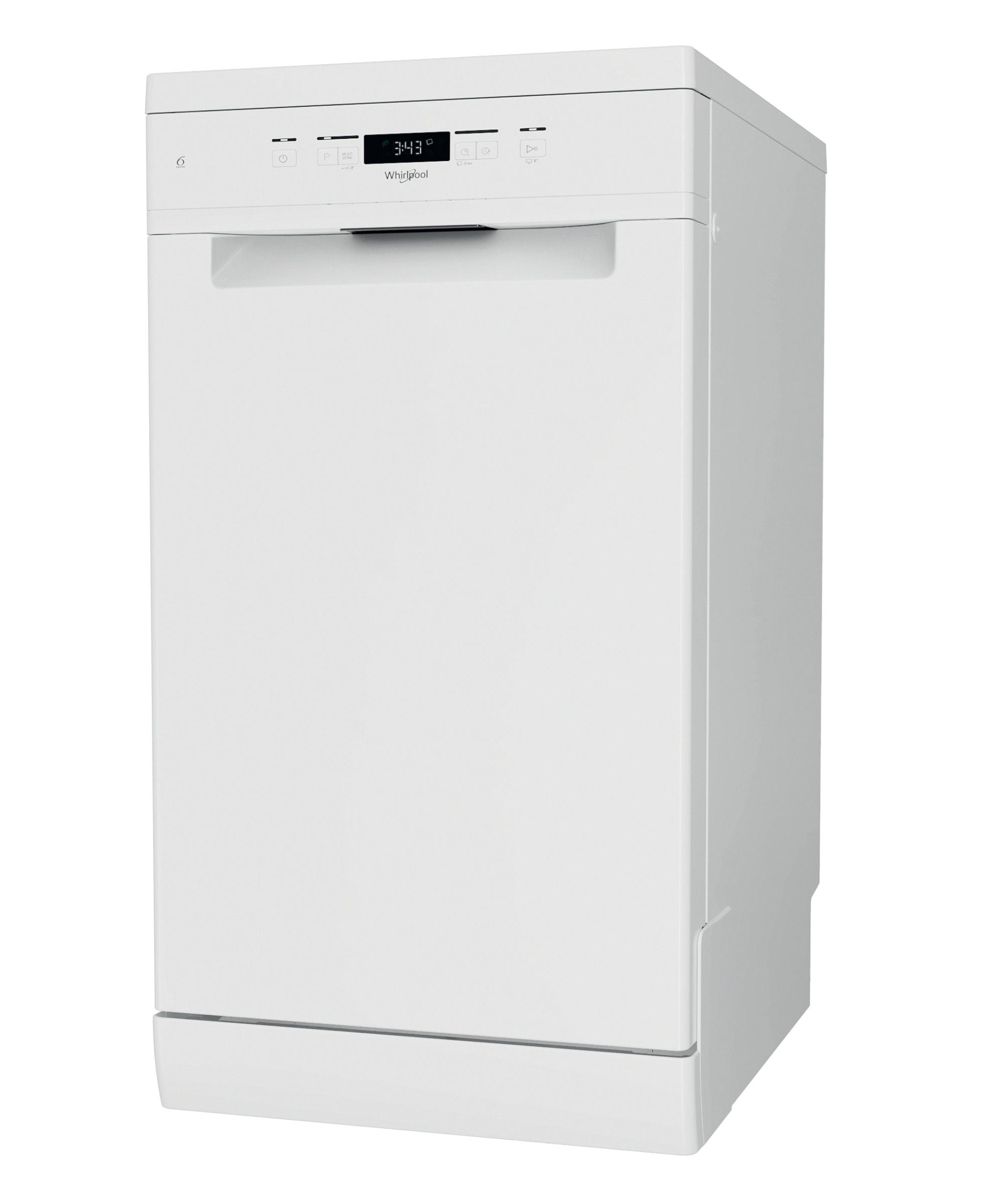 Whirlpool Lavavajillas Libre instalación WSFC 3M17 Libre instalación F Perspective