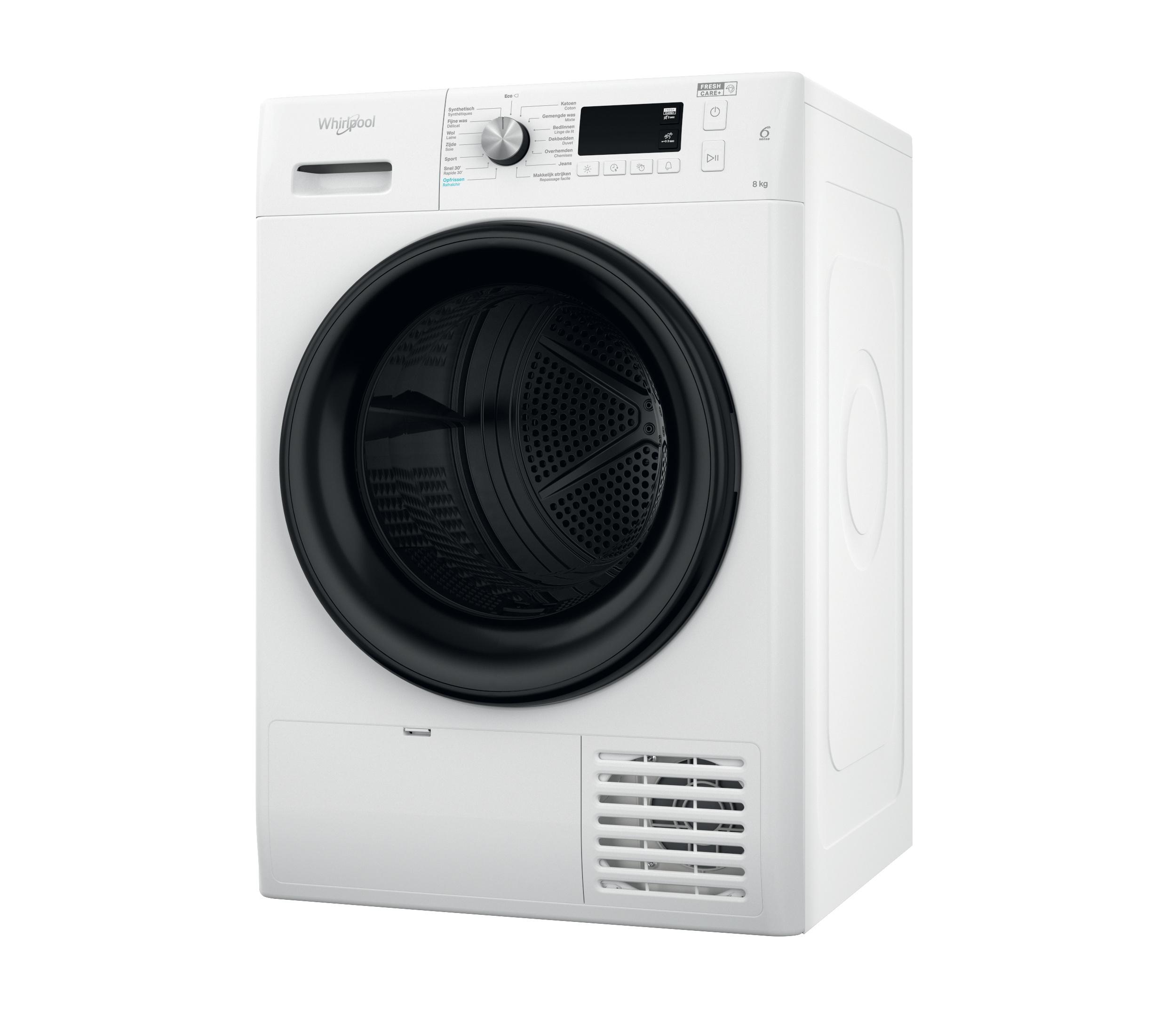 Whirlpool Sèche-linge FFT M11 82B BE R Blanc Perspective