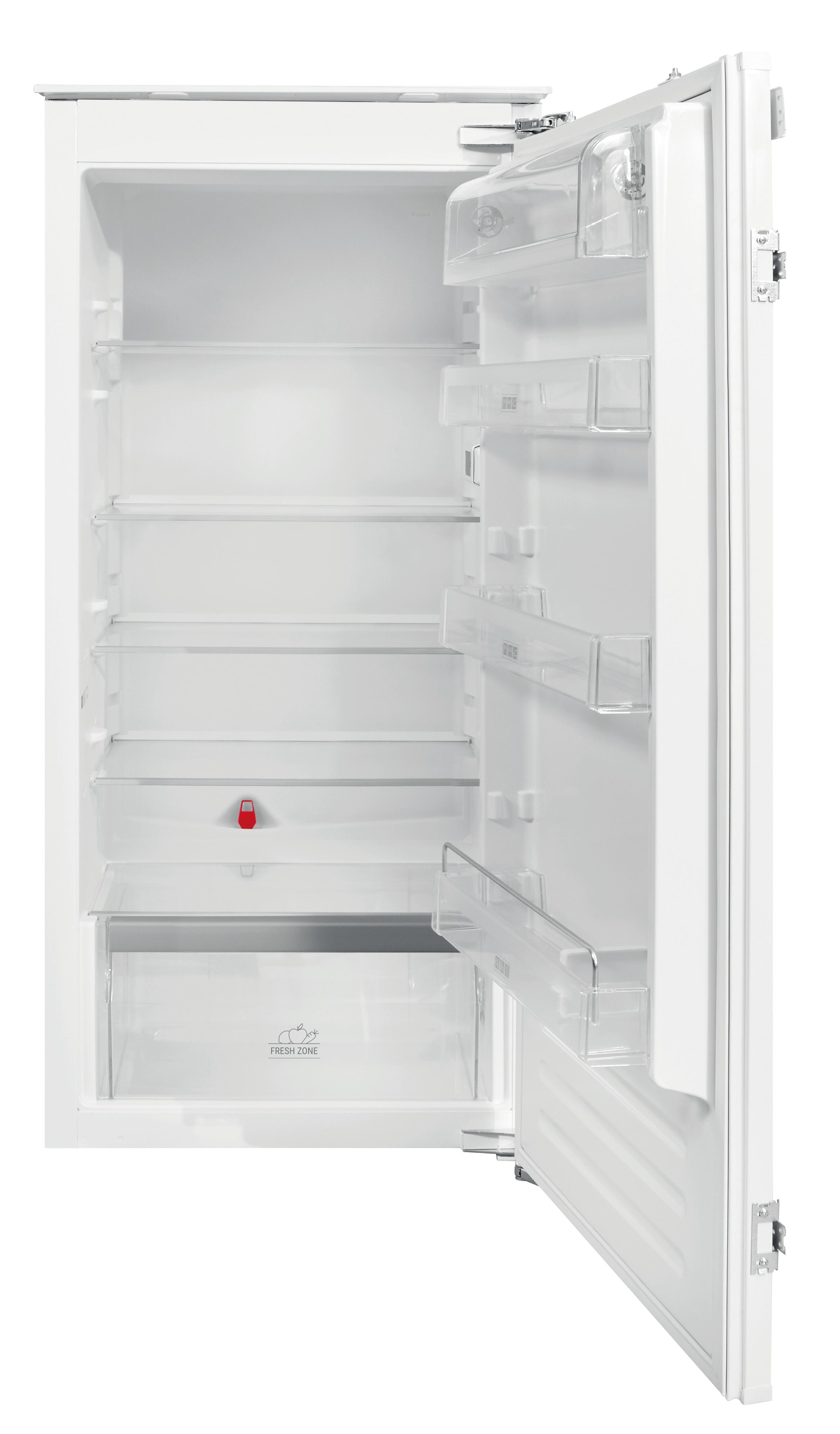 Bauknecht Koelkast Inbouw KSI 12VF2 Staal Frontal open