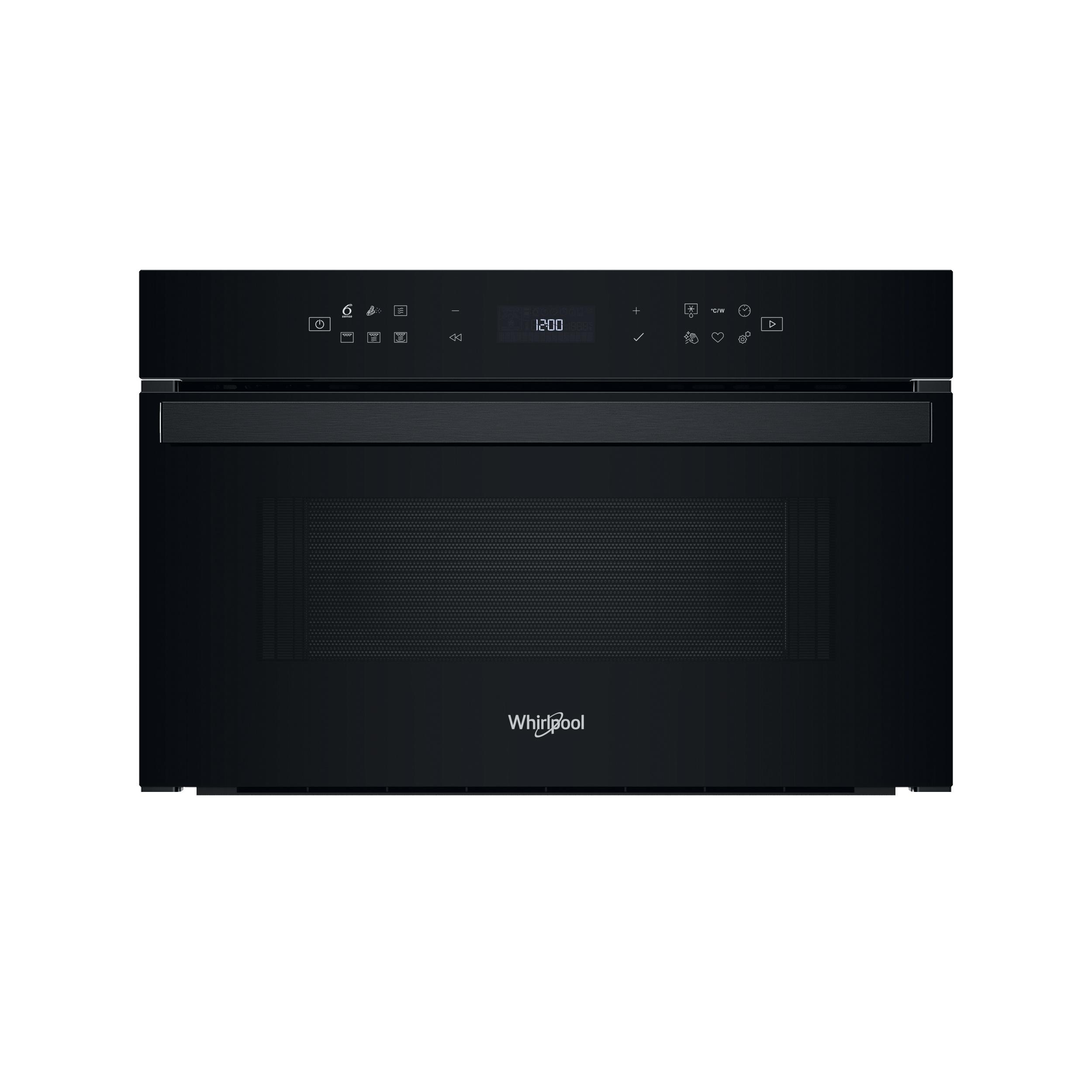 Whirlpool Microondas Encastre WMD6O4TB Negro Mecánico 31 MW + Función Grill 1000.0 Frontal