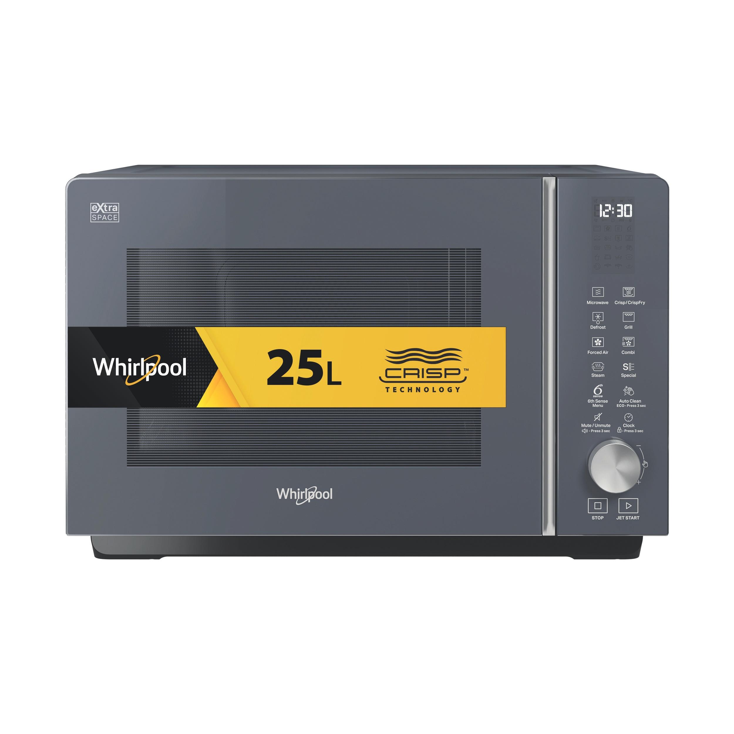 Whirlpool Magnetron Vrijstaand MWF 259 SG Shadow Grey Elektronisch 25 MW-Combi 800 Hero image