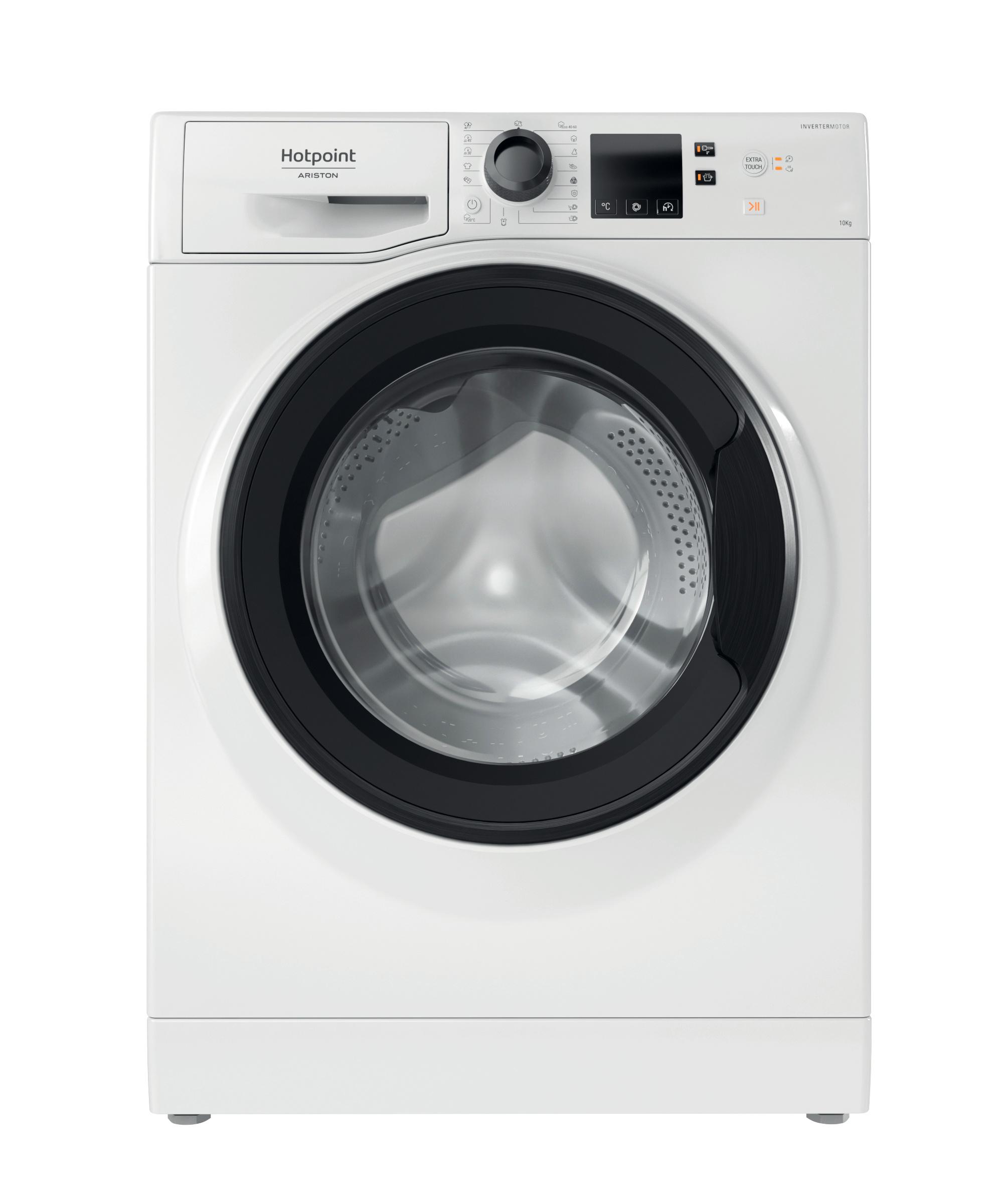 Hotpoint_Ariston Máquina de lavar roupa Livre Instalação NS1069CWKEUN Branco Carga Frontal A Frontal