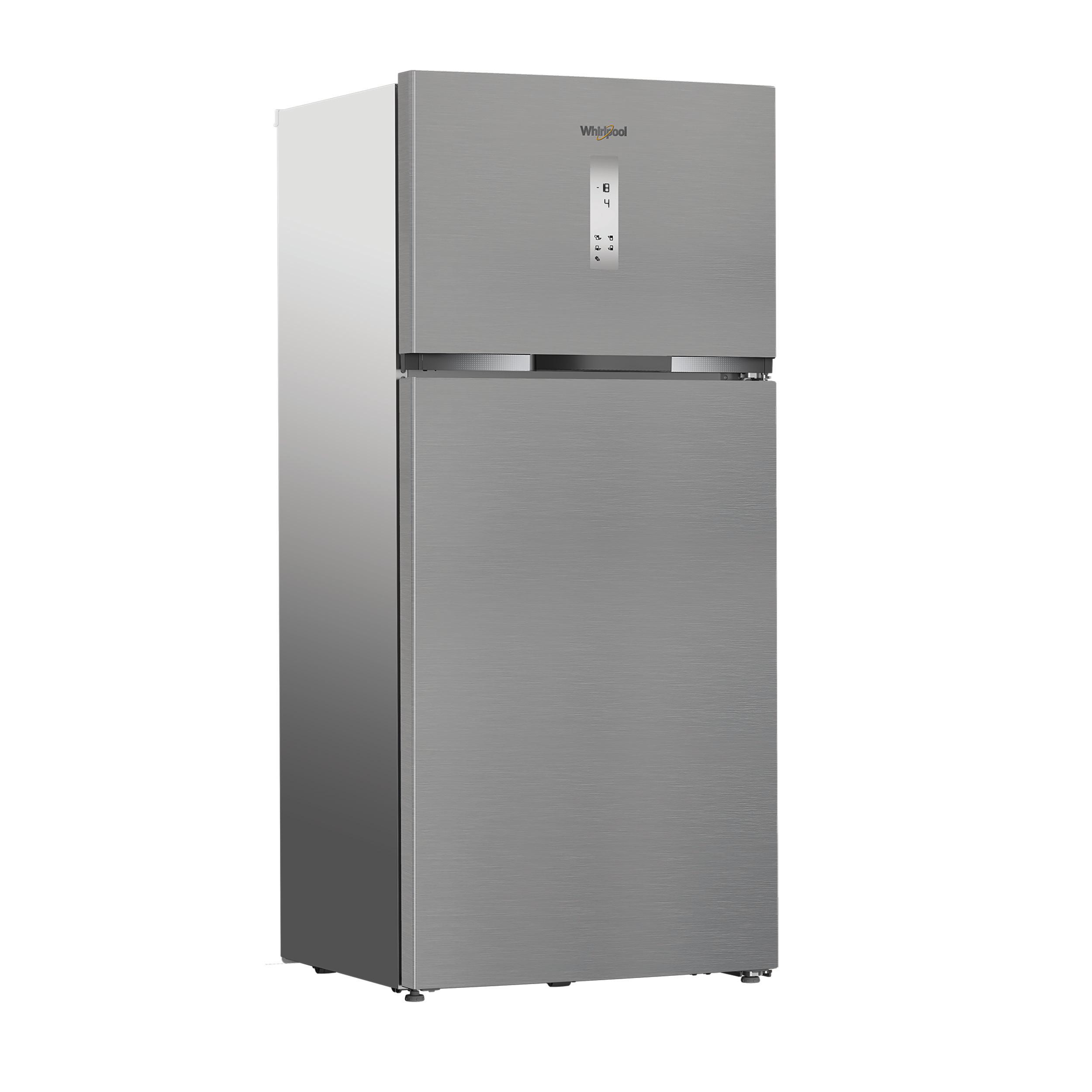 Whirlpool Hűtő/fagyasztó kombináció Szabadonálló WHD2 6633 X5E New Silver – ARC 1035 2 doors Perspective