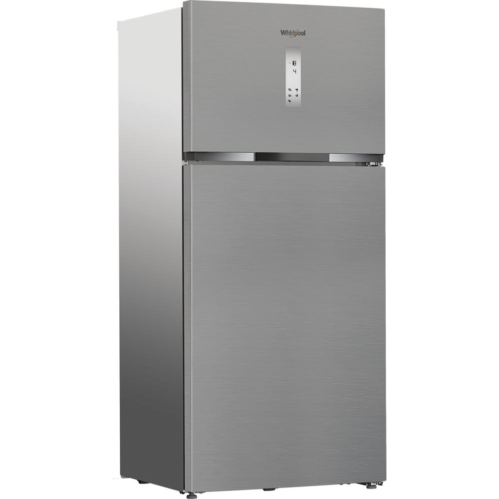 Whirlpool Комбиниран хладилник с камера Свободностоящи WHD2 6633 X5E Pearl Inox 2 врати Perspective