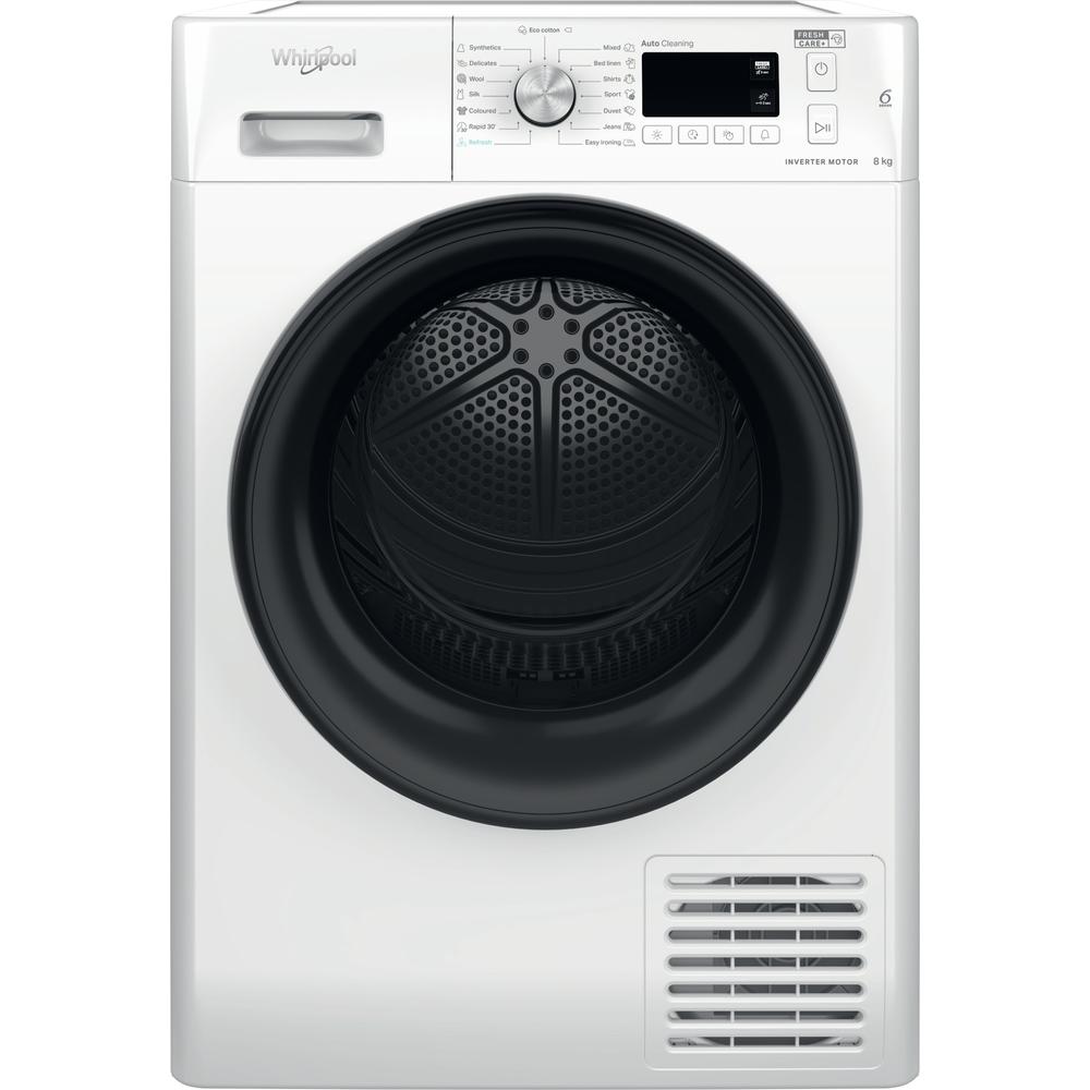 Whirlpool Mašina za sušenje veša FFT M11 8X3BY EE Bela Frontal