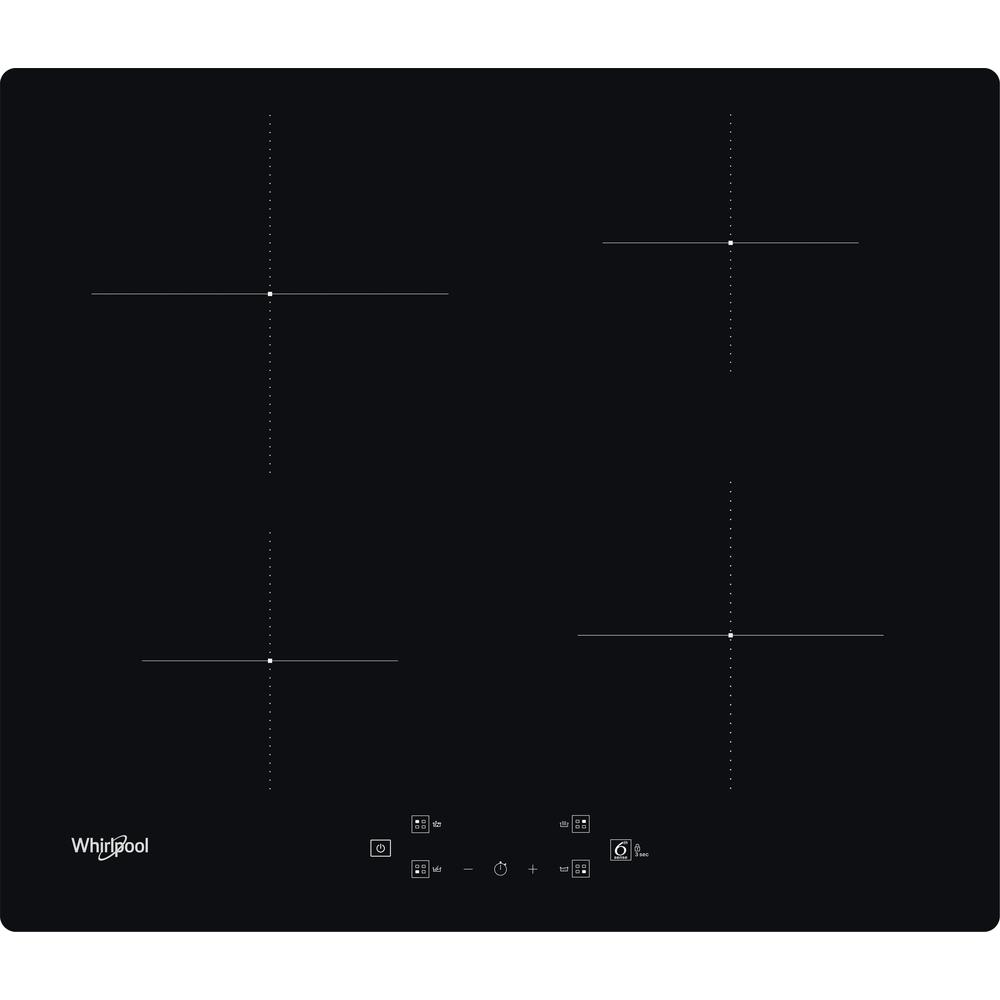 Whirlpool Liesitaso WS Q7360 NE Musta Induction vitroceramic Frontal