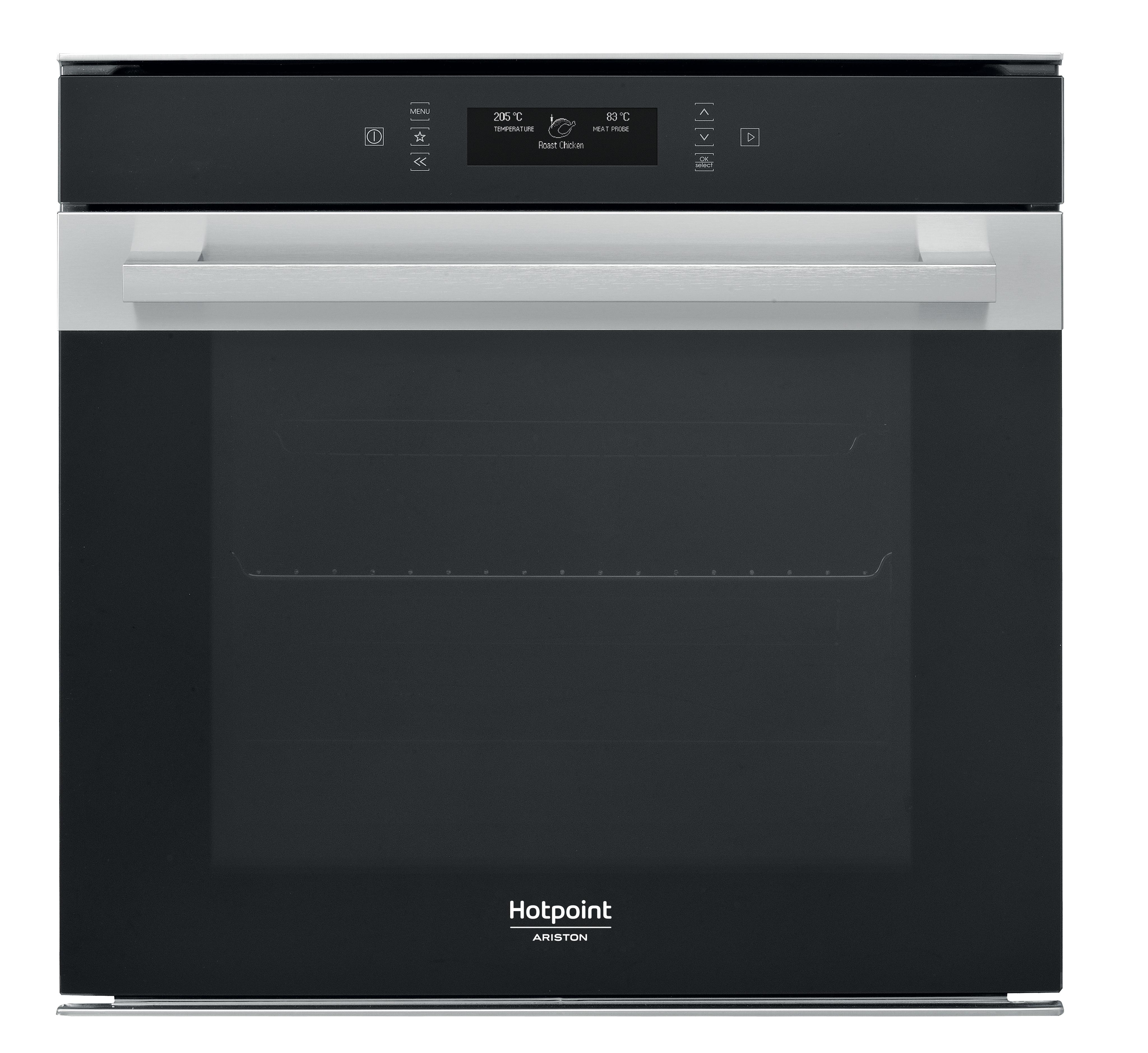 Horno eléctrico de integración Hotpoint: Color inox, Autolimpieza