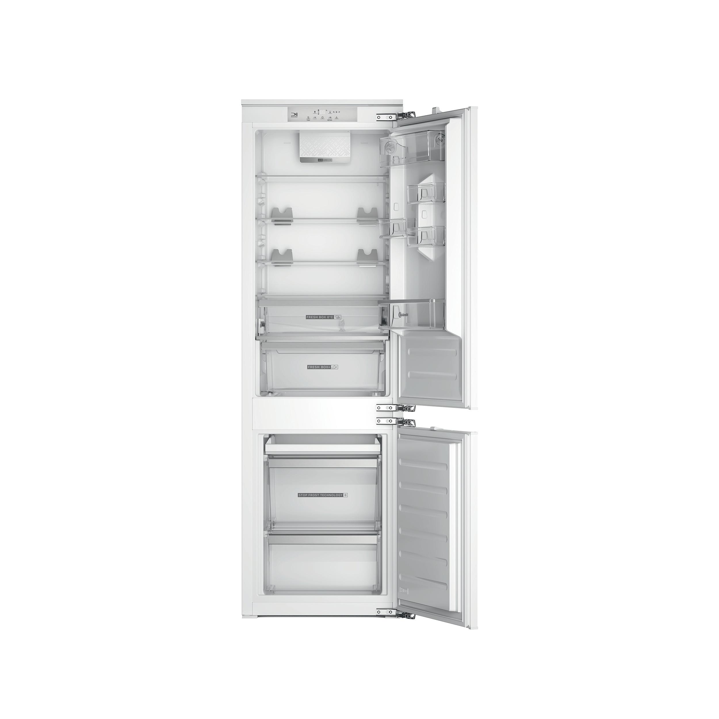 Bauknecht Frigorifero combinato Apparechio incasso BKC18D013C2 SF Bianco 2 porte Frontal open