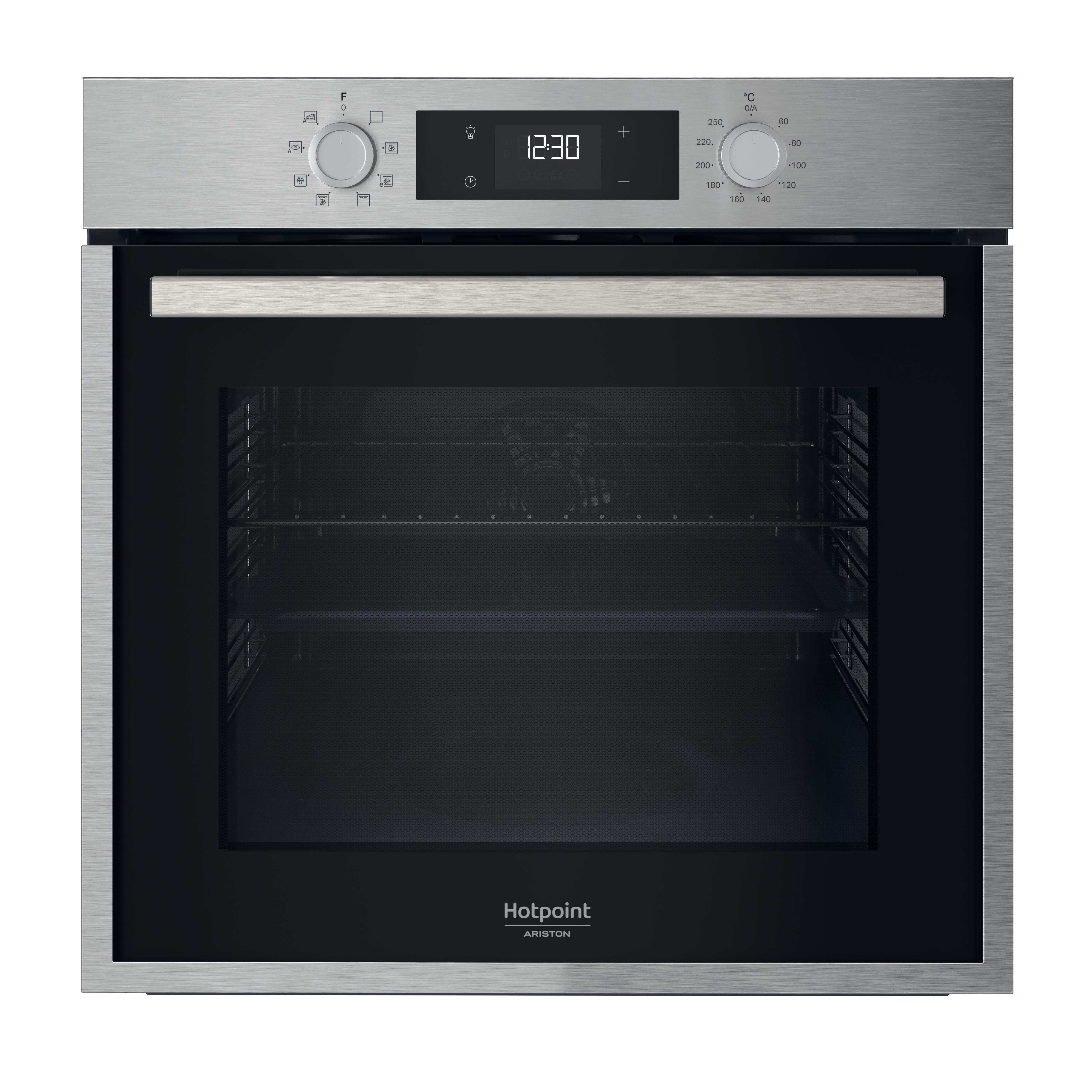 Four encastrable Hotpoint : couleur inox