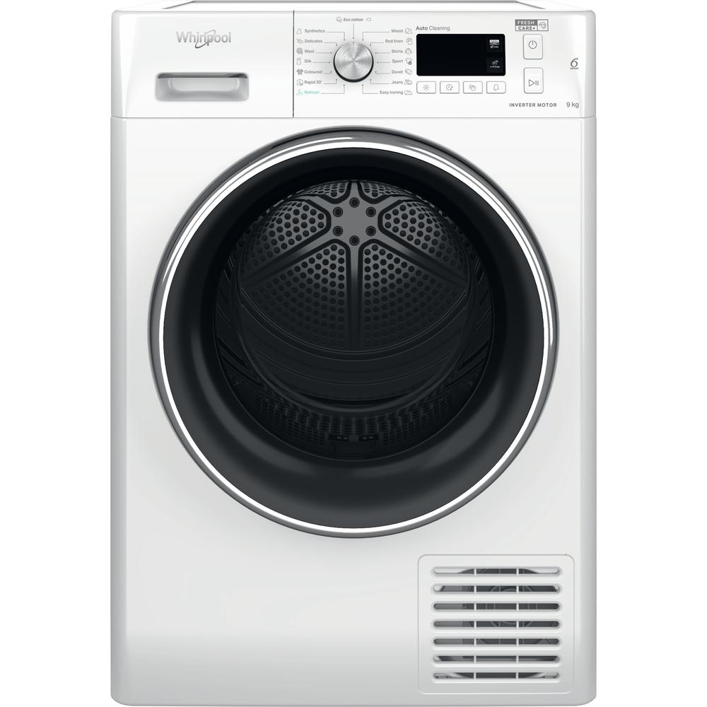 Whirlpool Džiovyklė FFT M11 9X3BXY EE Balta Frontal