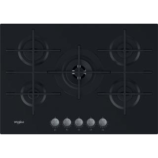 Whirlpool plinska kuhalna plošča: 5 plinski gorilniki - GOWL 728/NB