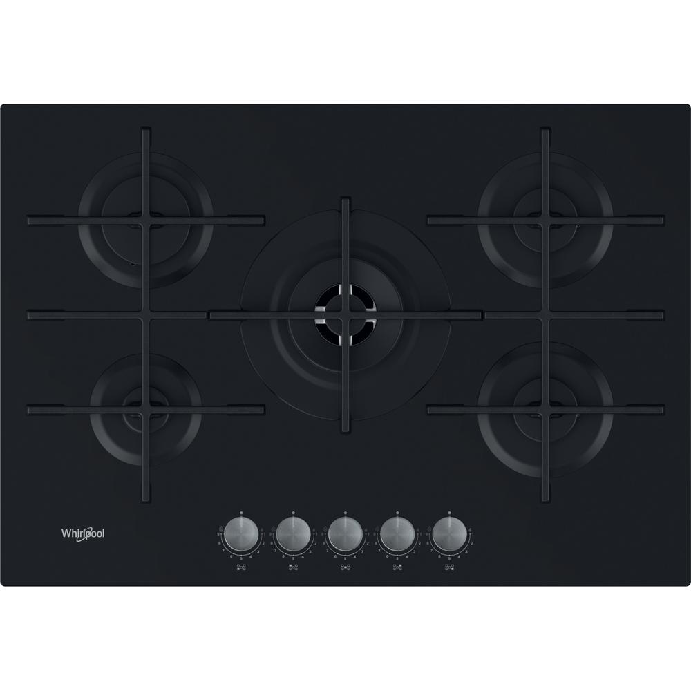 Whirlpool Μονάδα εστιών GOWL 728/NB Μαύρο Γκαζιού Frontal