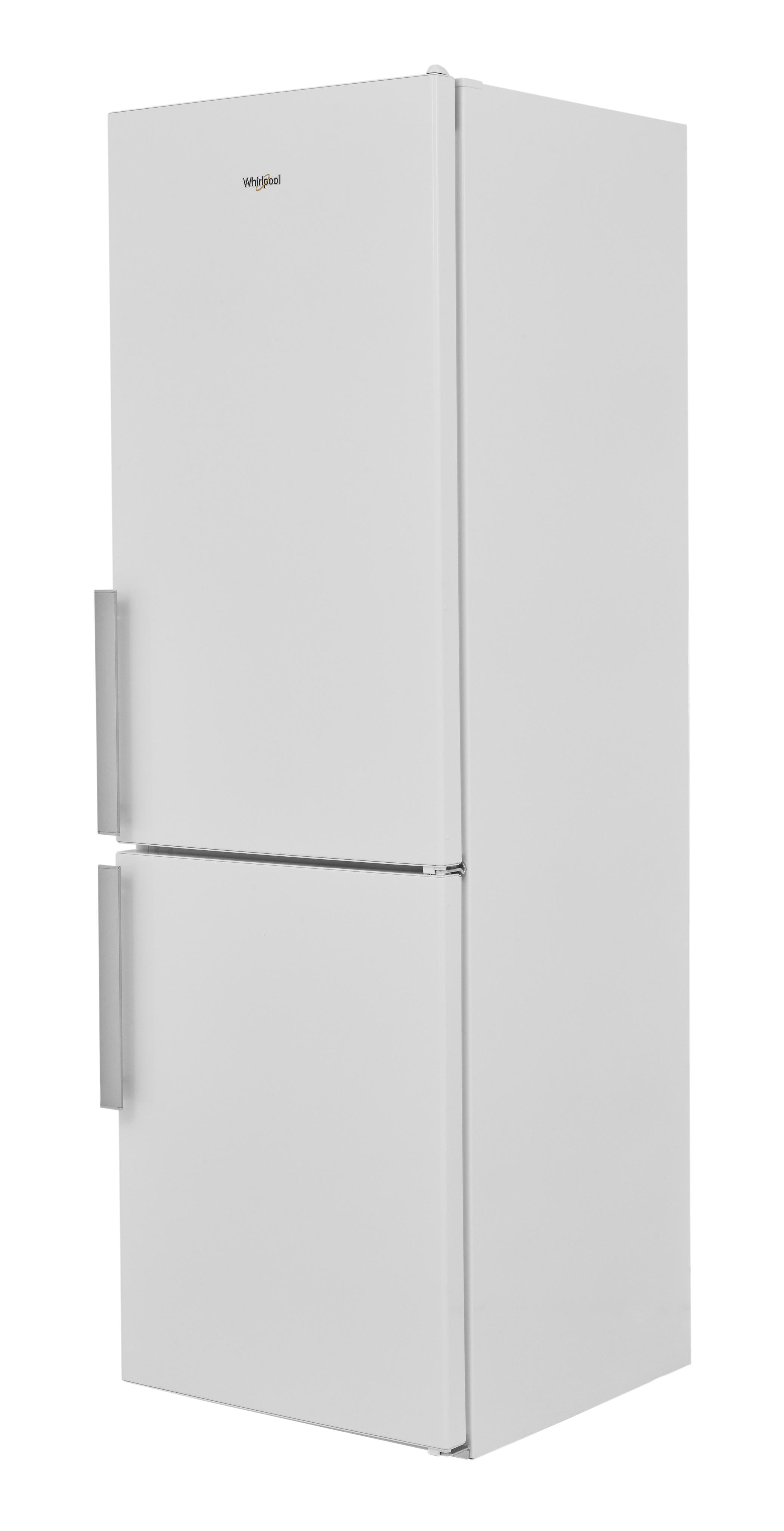 Whirlpool Fridge-Freezer Combination Free-standing W5 821E W UK Optic Inox 2 doors Perspective