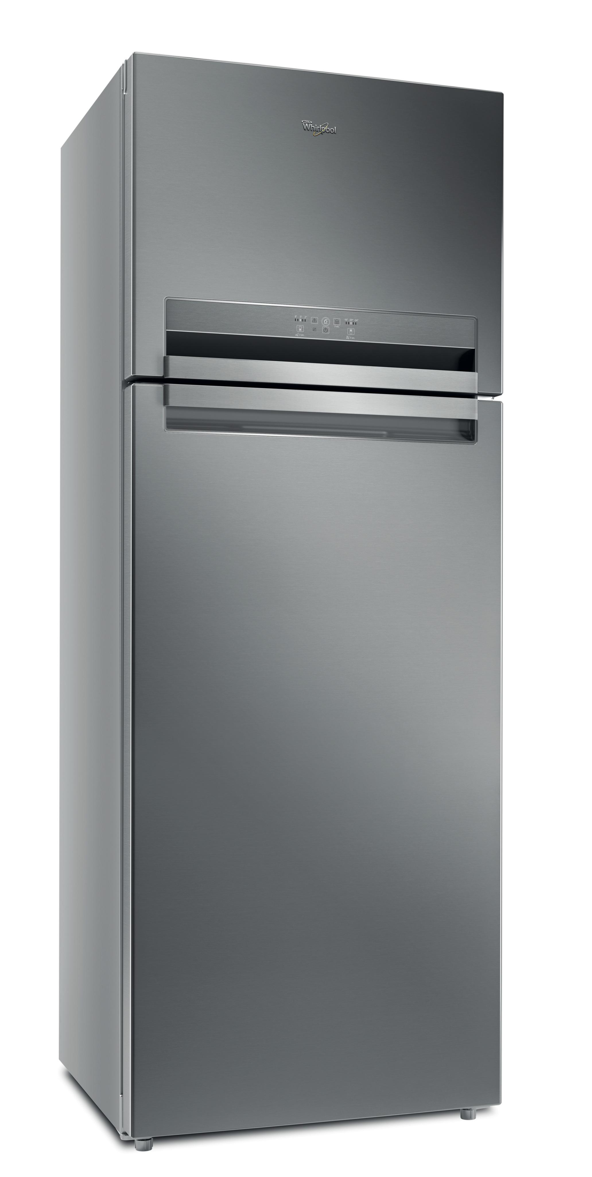 Whirlpool Racitor-congelator combinat Independent T TNF 9322 OX Optic Inox 2 doors Perspective