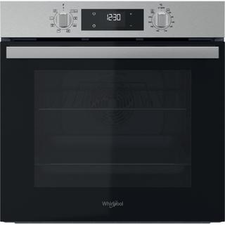 Whirlpool built-in electric oven: inox colour, 71 litres, self-cleaning - OMR55HR0X